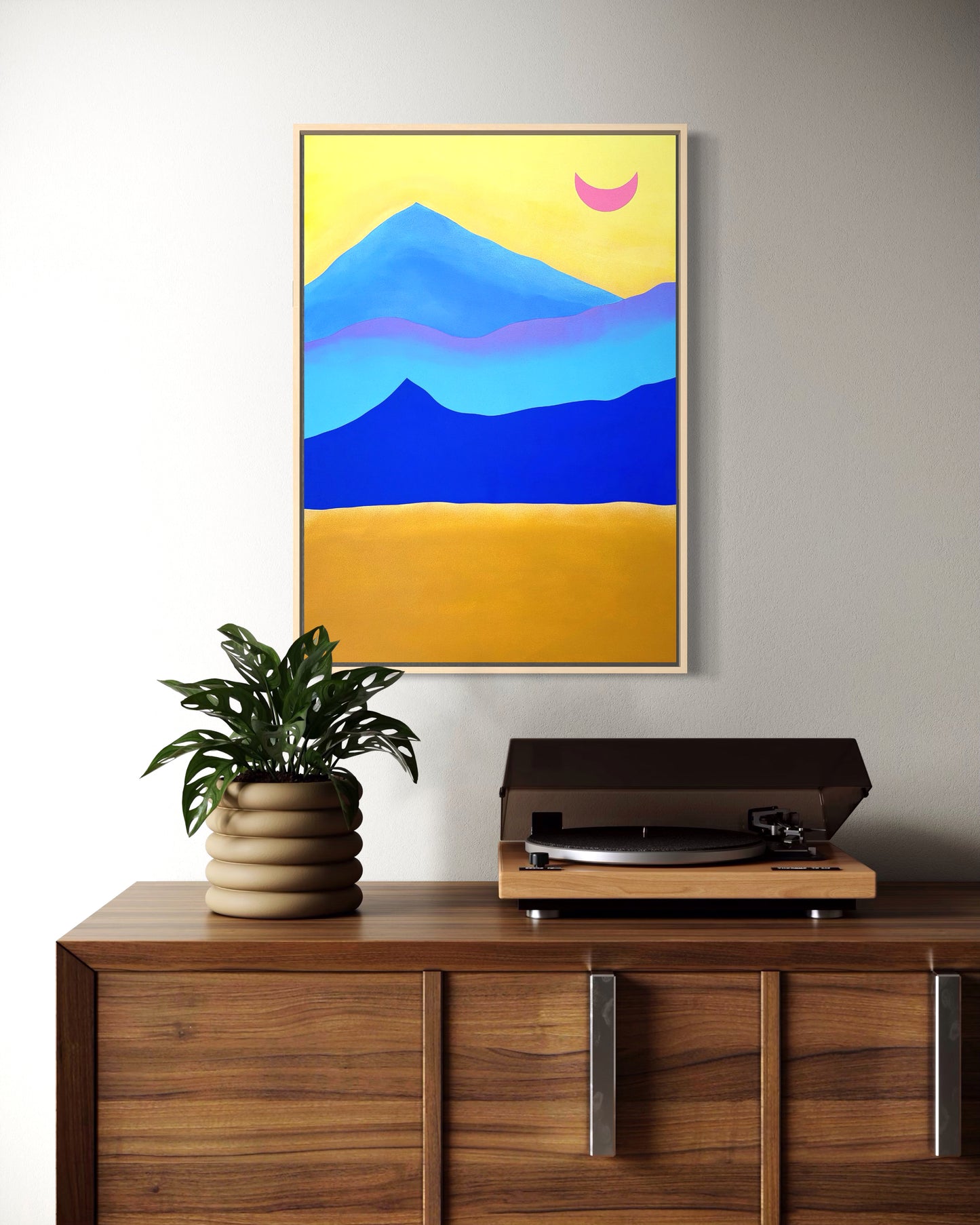 "Misty Mountains" - 42 x 59,7 cm (A2)