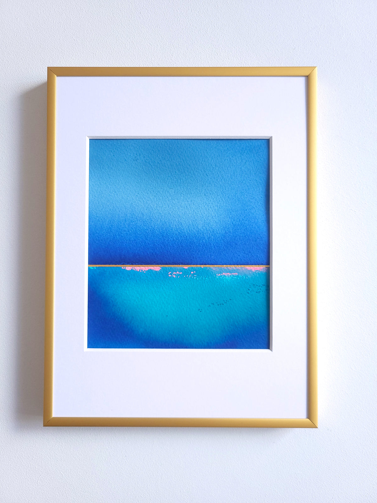 "Golden Horizon" ( 27/2026 ) - 18 x 24 cm
