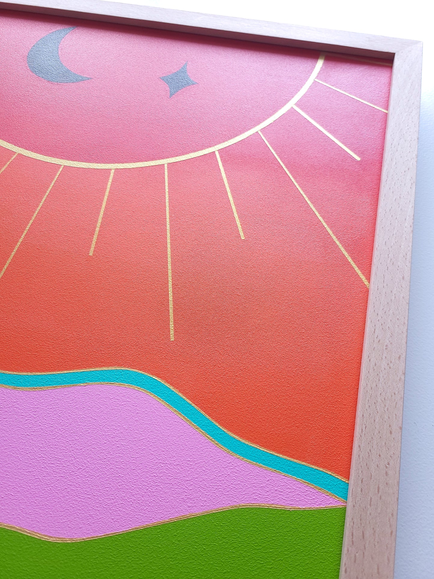 "Sunrise Islands" - 42 x 59,7 cm (A2)