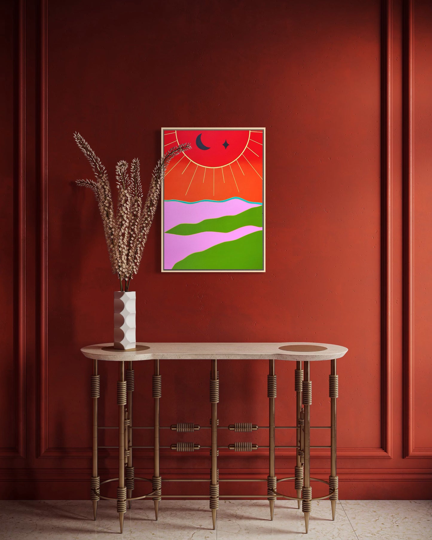 "Sunrise Islands" - 42 x 59,7 cm (A2)