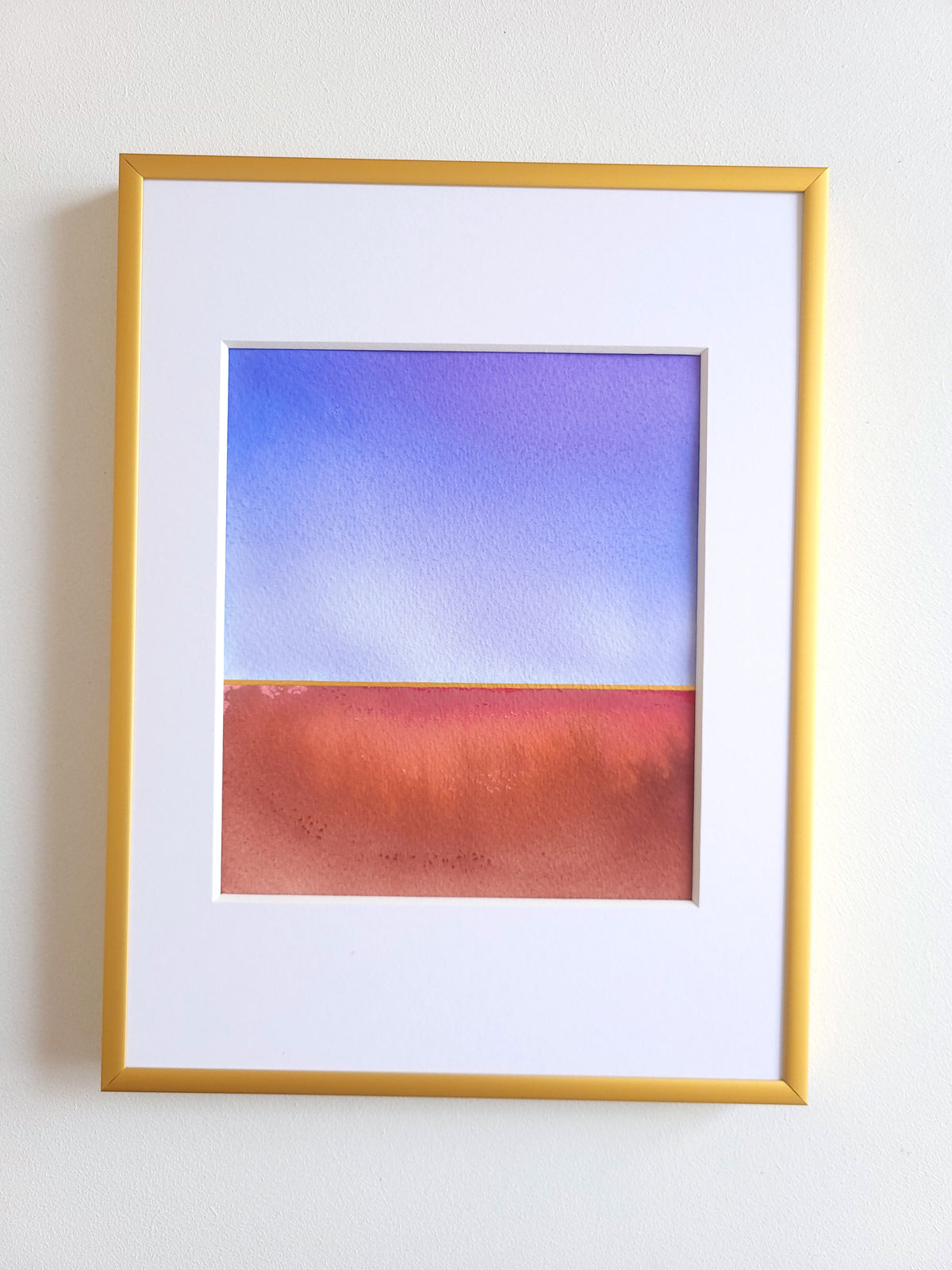 "Golden Horizon" ( 34/2026 ) - 18 x 24 cm