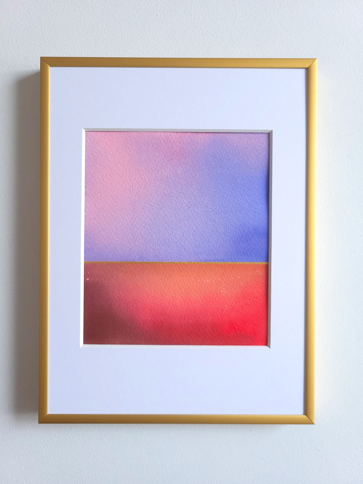 "Golden Horizon" ( 37/2026 ) - 18 x 24 cm