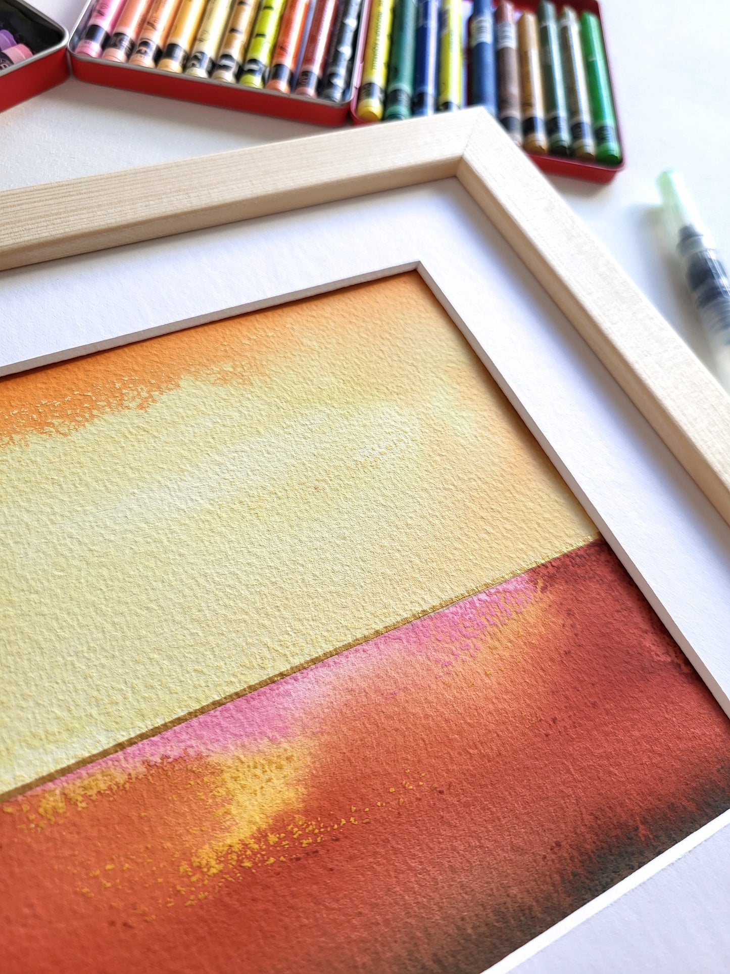 "Golden Horizon XLI" - 20 x 20 cm