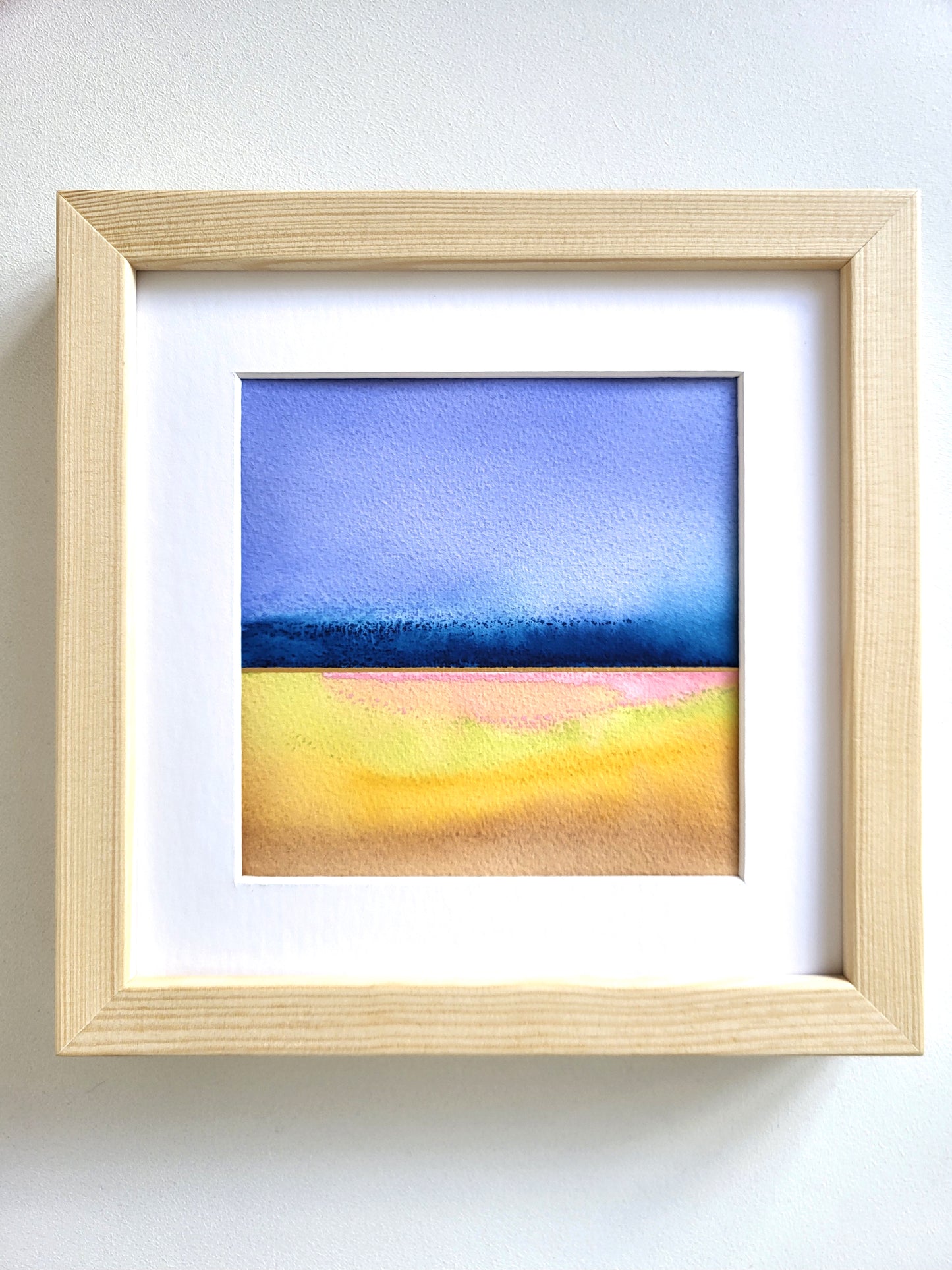 "Golden Horizon XLVIII" - 20 x 20 cm