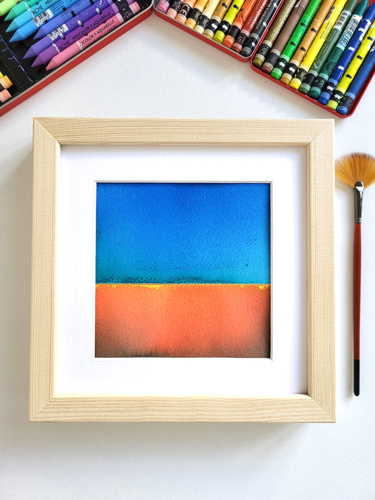 "Golden Horizon XLIX" - 20 x 20 cm