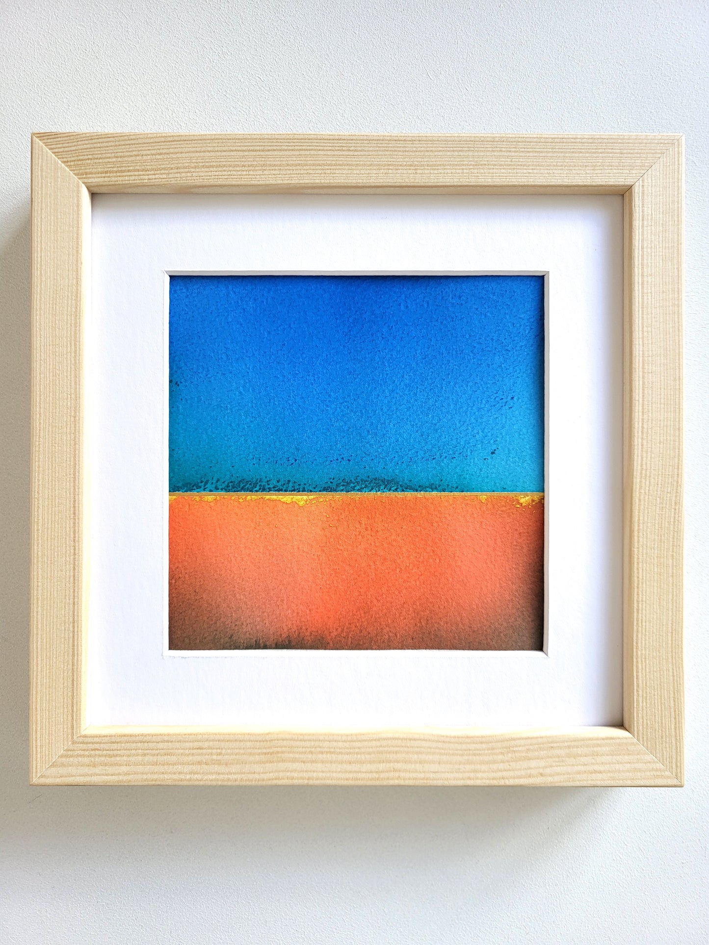 "Golden Horizon XLIX" - 20 x 20 cm