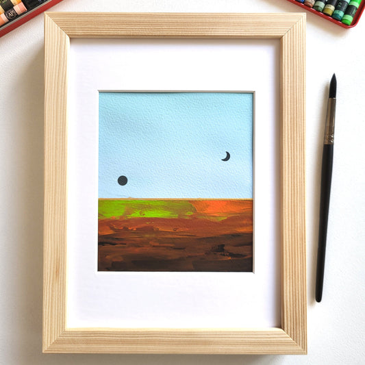 "Horizon Eclipse" - 18 x 24 cm