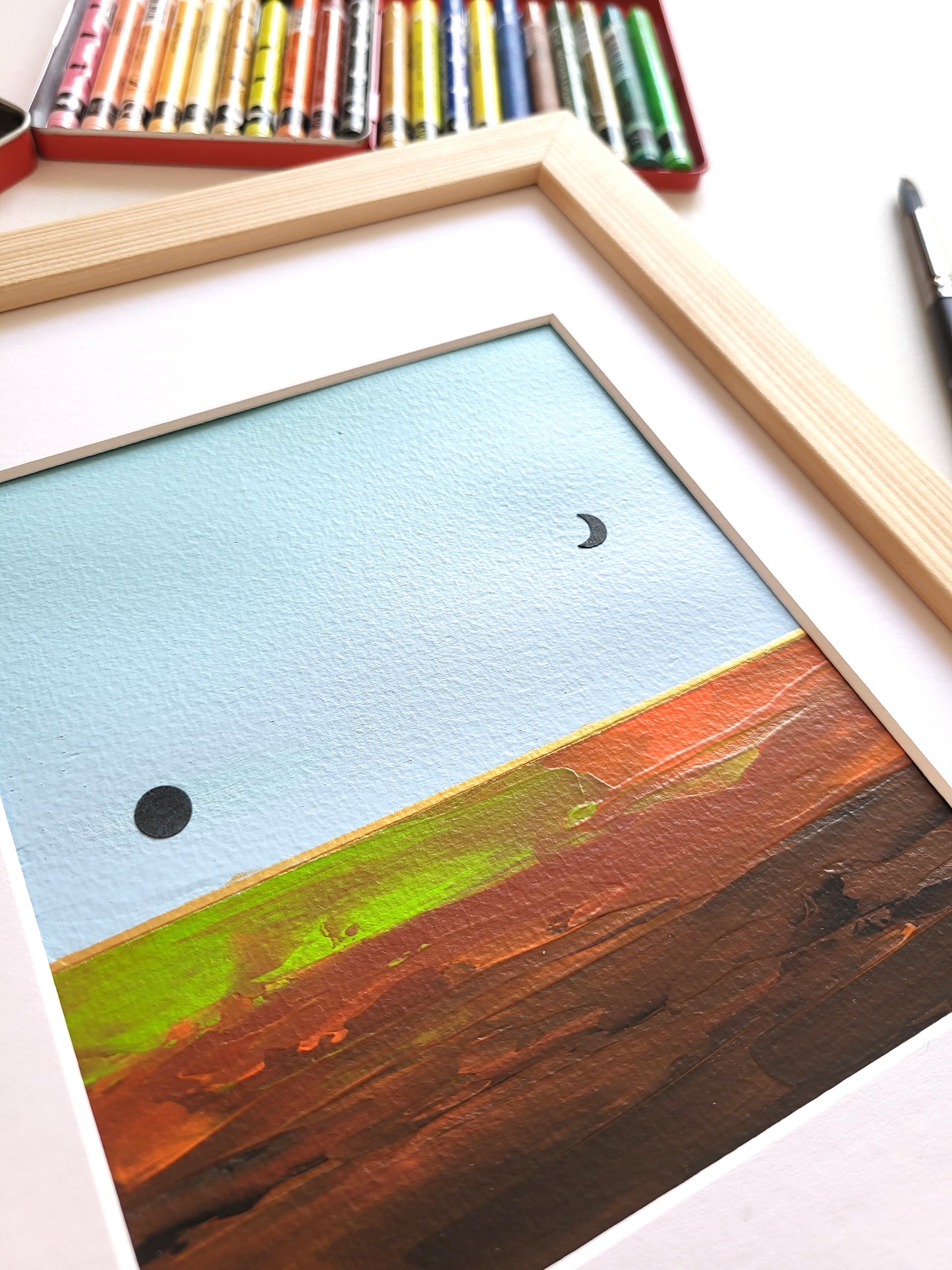 "Horizon Eclipse" - 18 x 24 cm