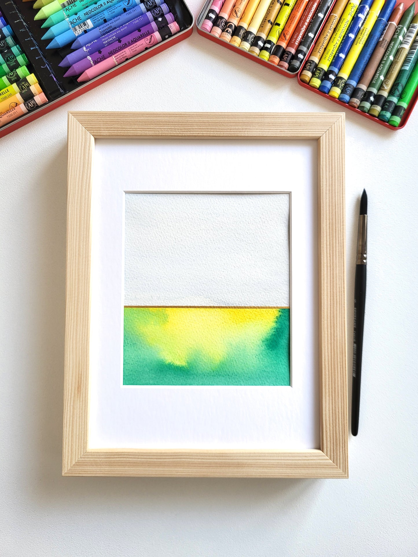 "Golden Horizon" - 18 x 24 cm