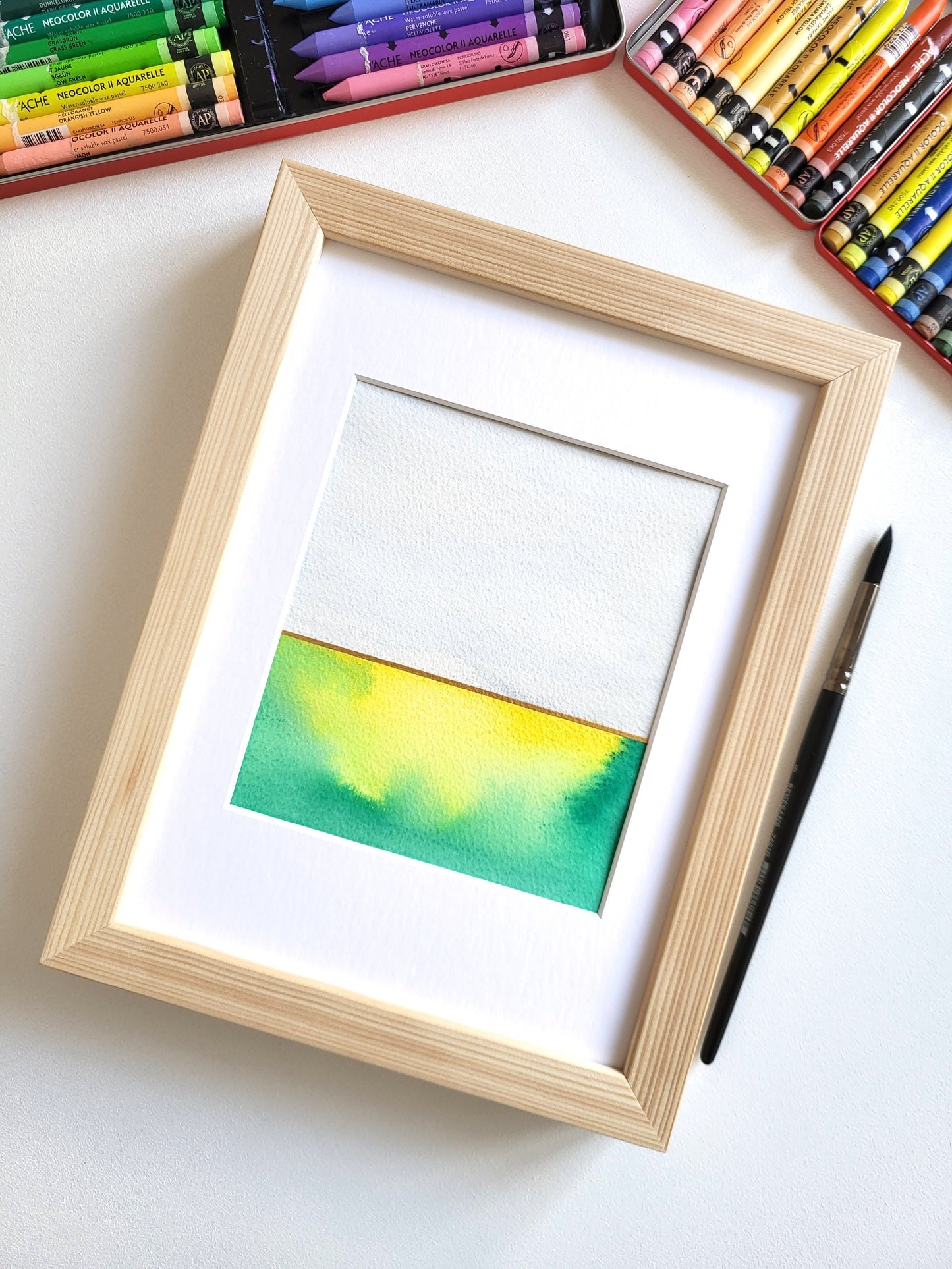 "Golden Horizon" - 18 x 24 cm