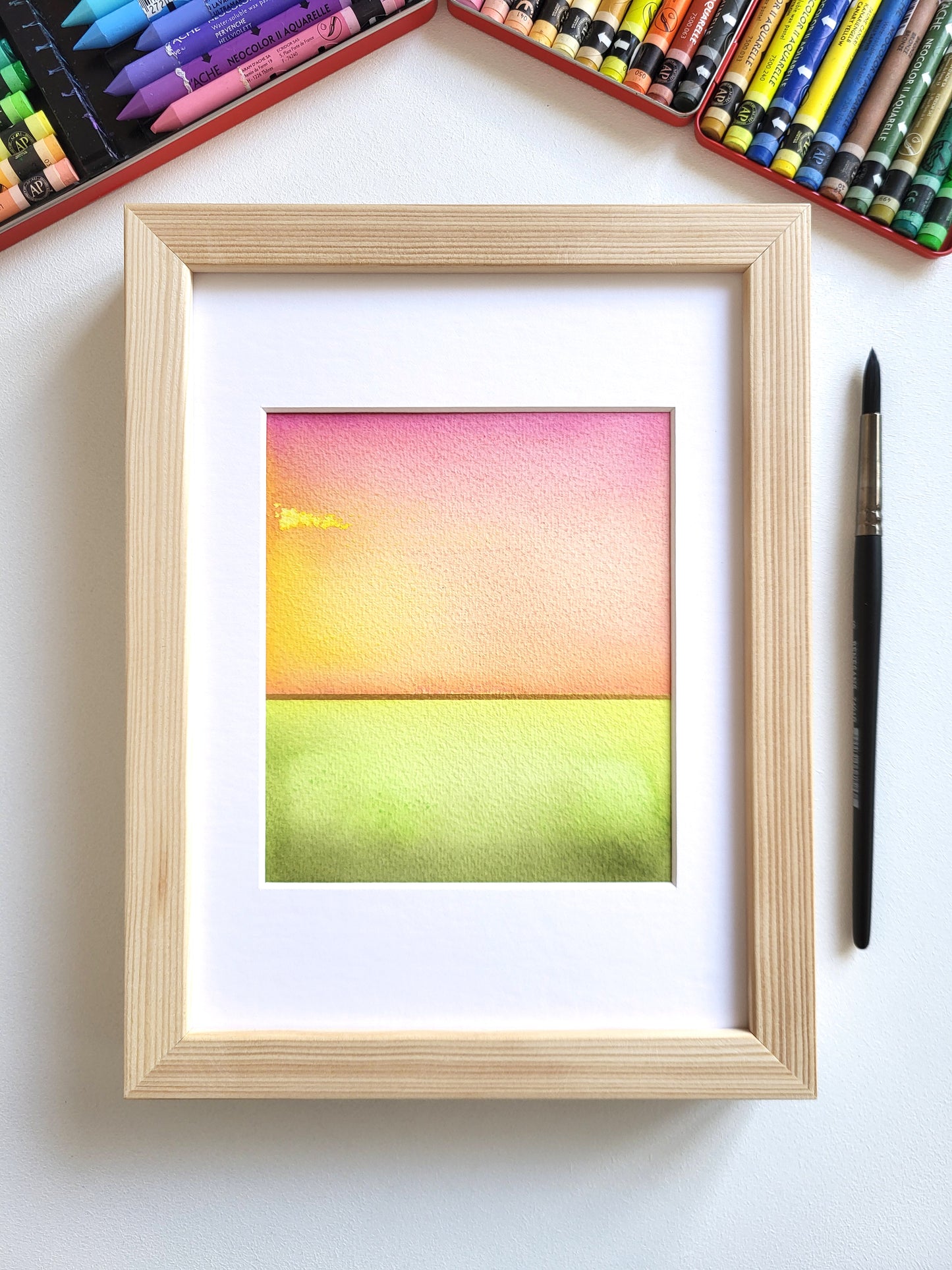 "Golden Horizon II" - 18 x 24 cm