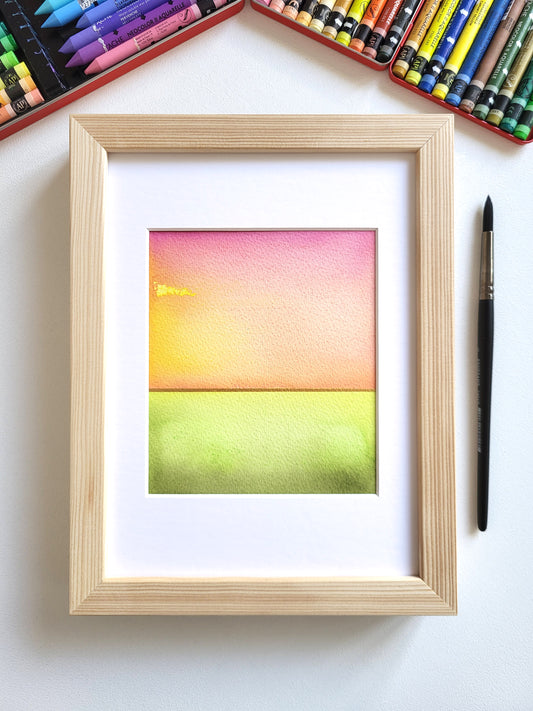 "Golden Horizon II" - 18 x 24 cm