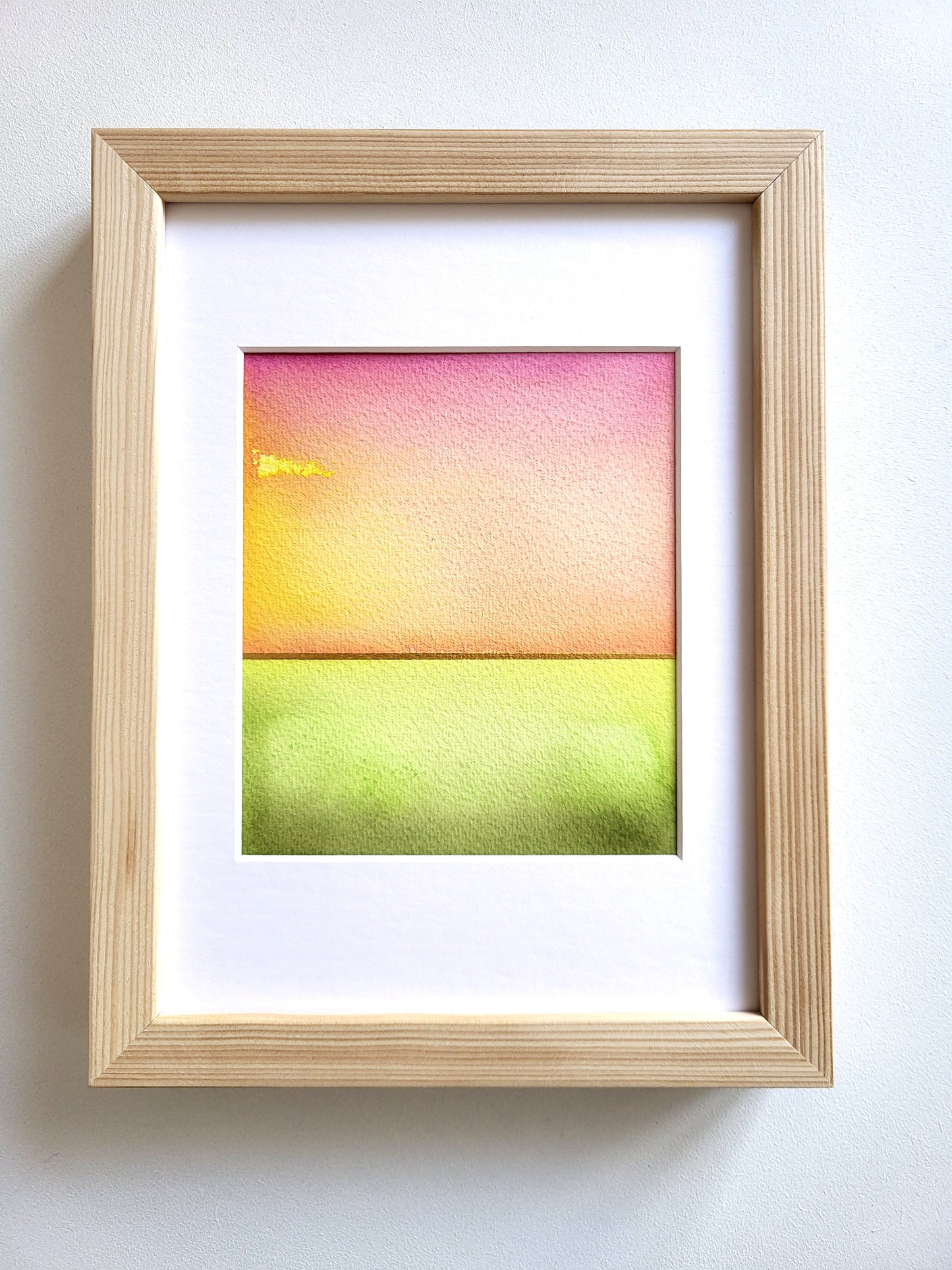 "Golden Horizon II" - 18 x 24 cm