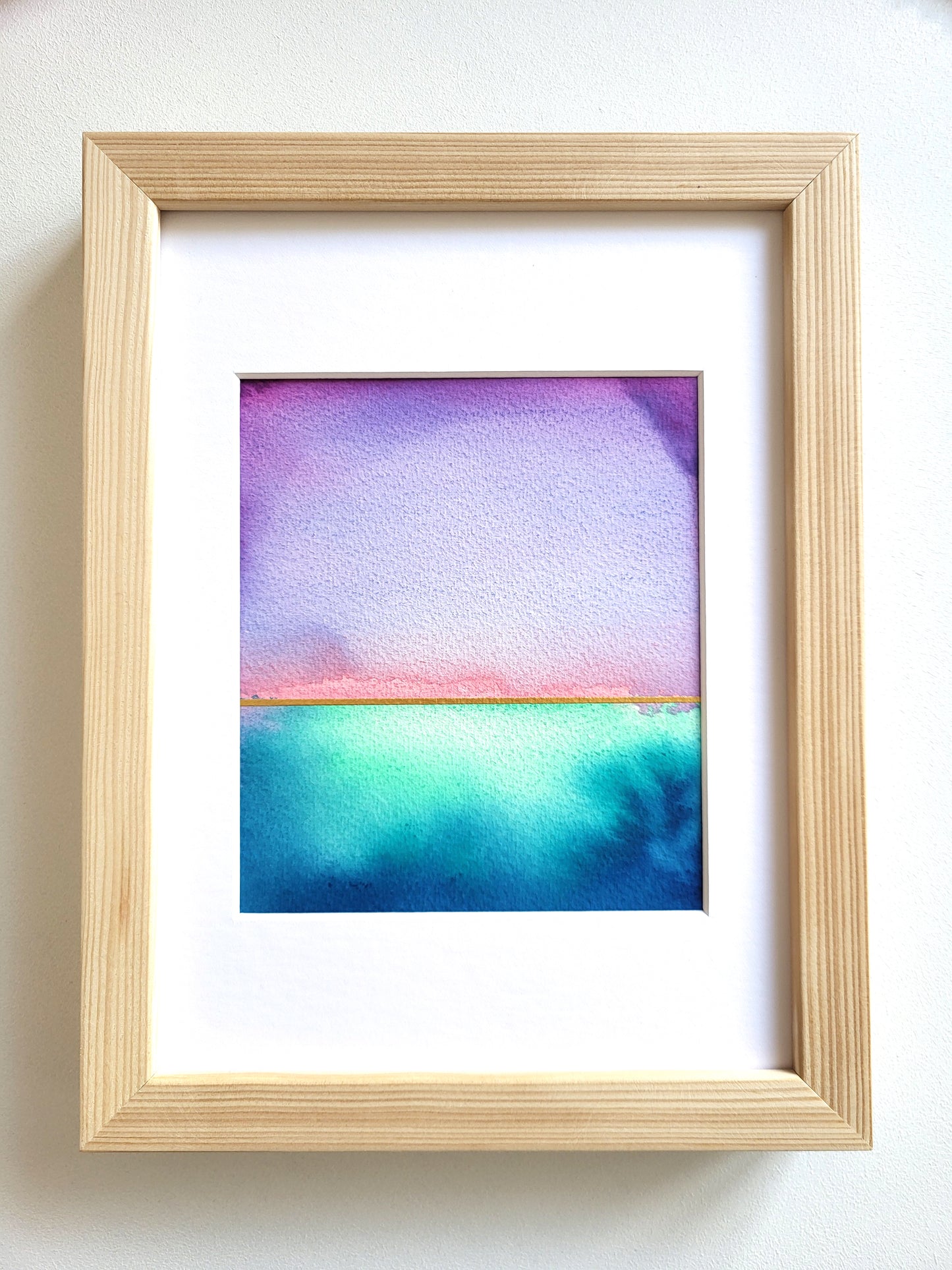 "Golden Horizon III" - 18 x 24 cm