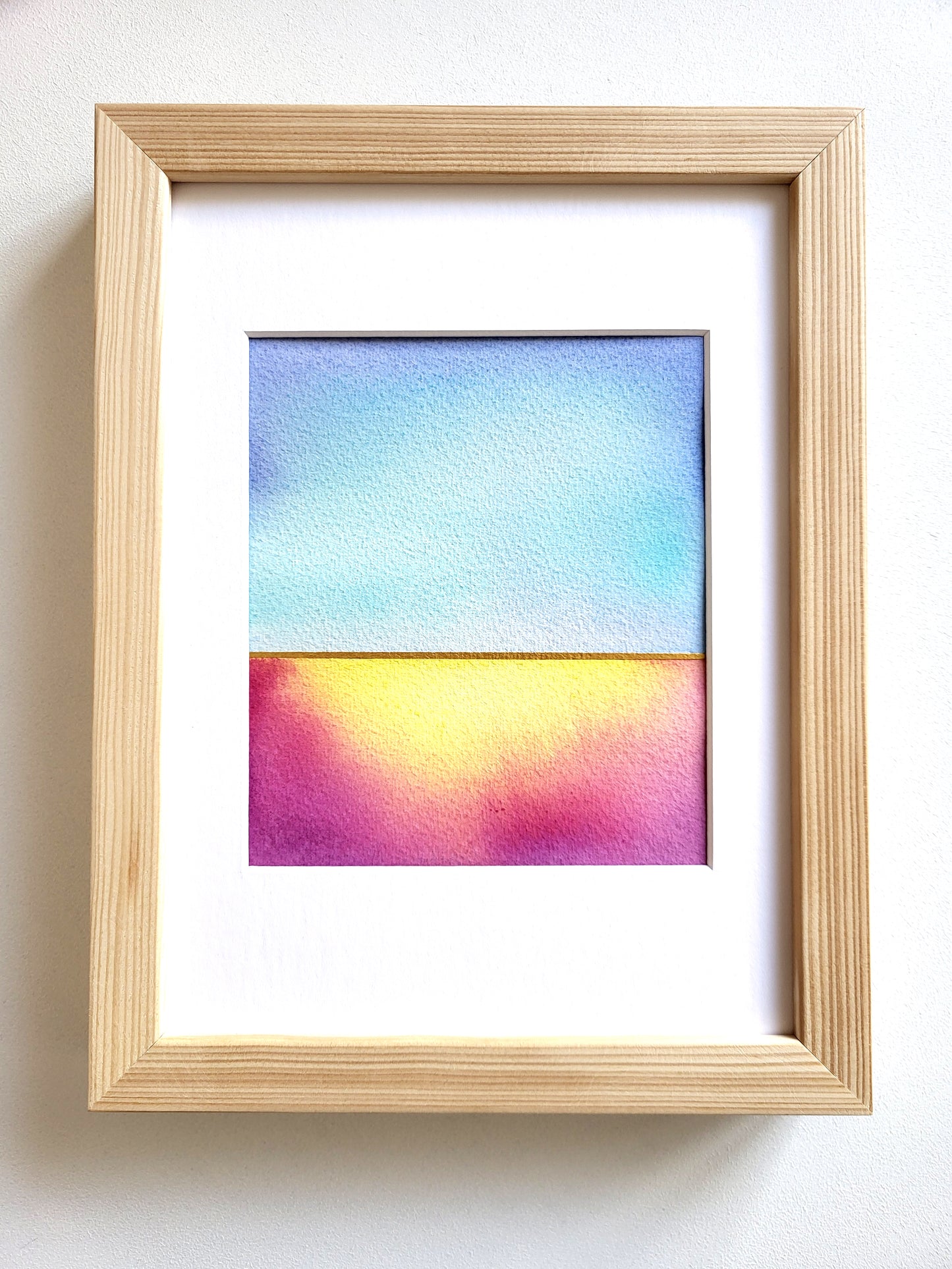 "Golden Horizon IV" - 18 x 24 cm