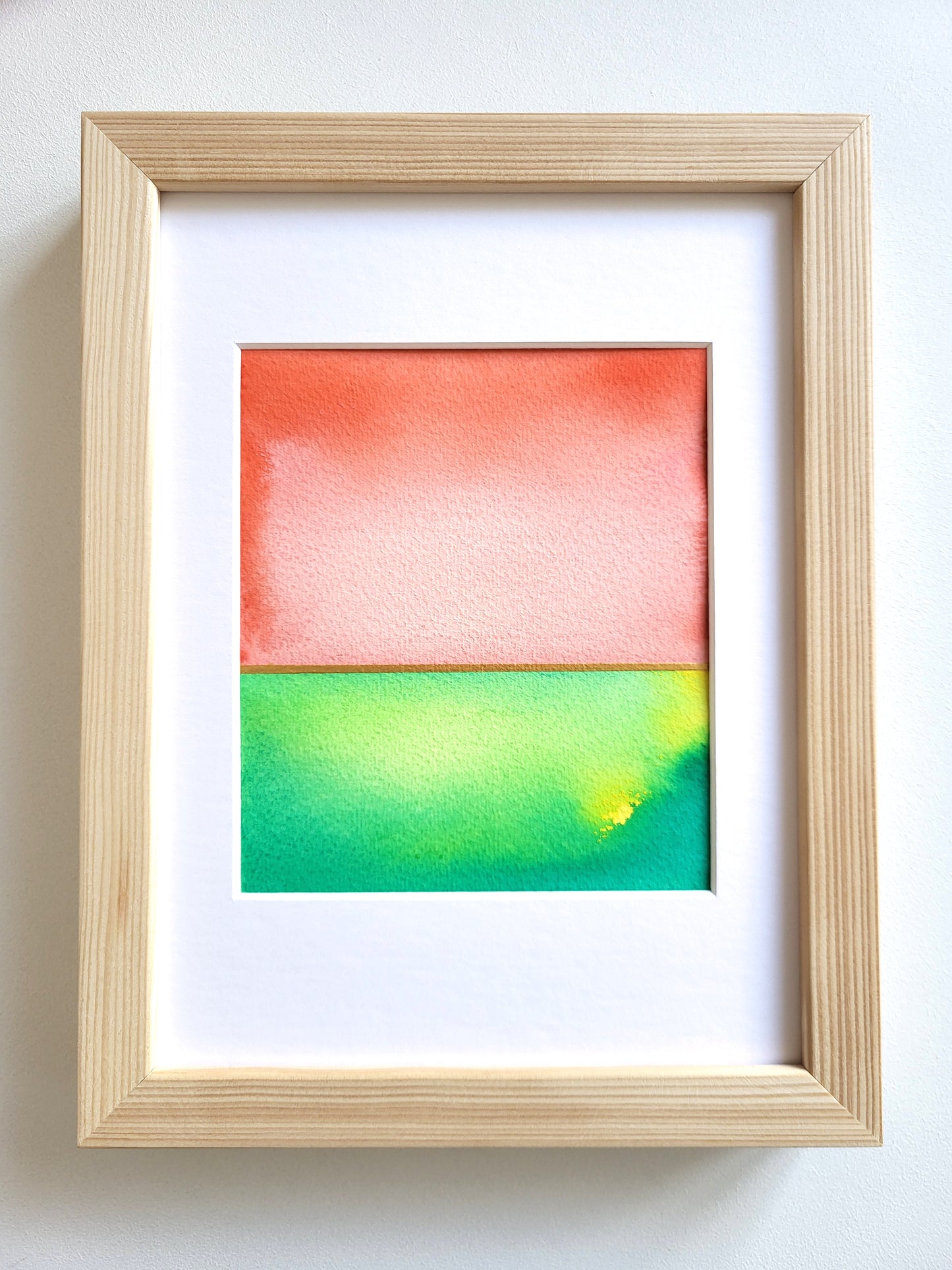 "Golden Horizon V" - 18 x 24 cm