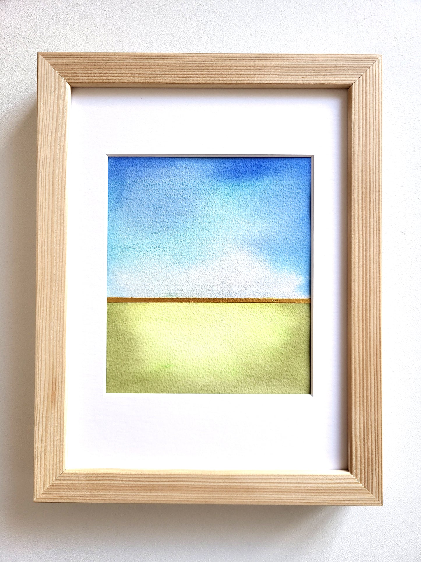 "Golden Horizon VI" - 18 x 24 cm