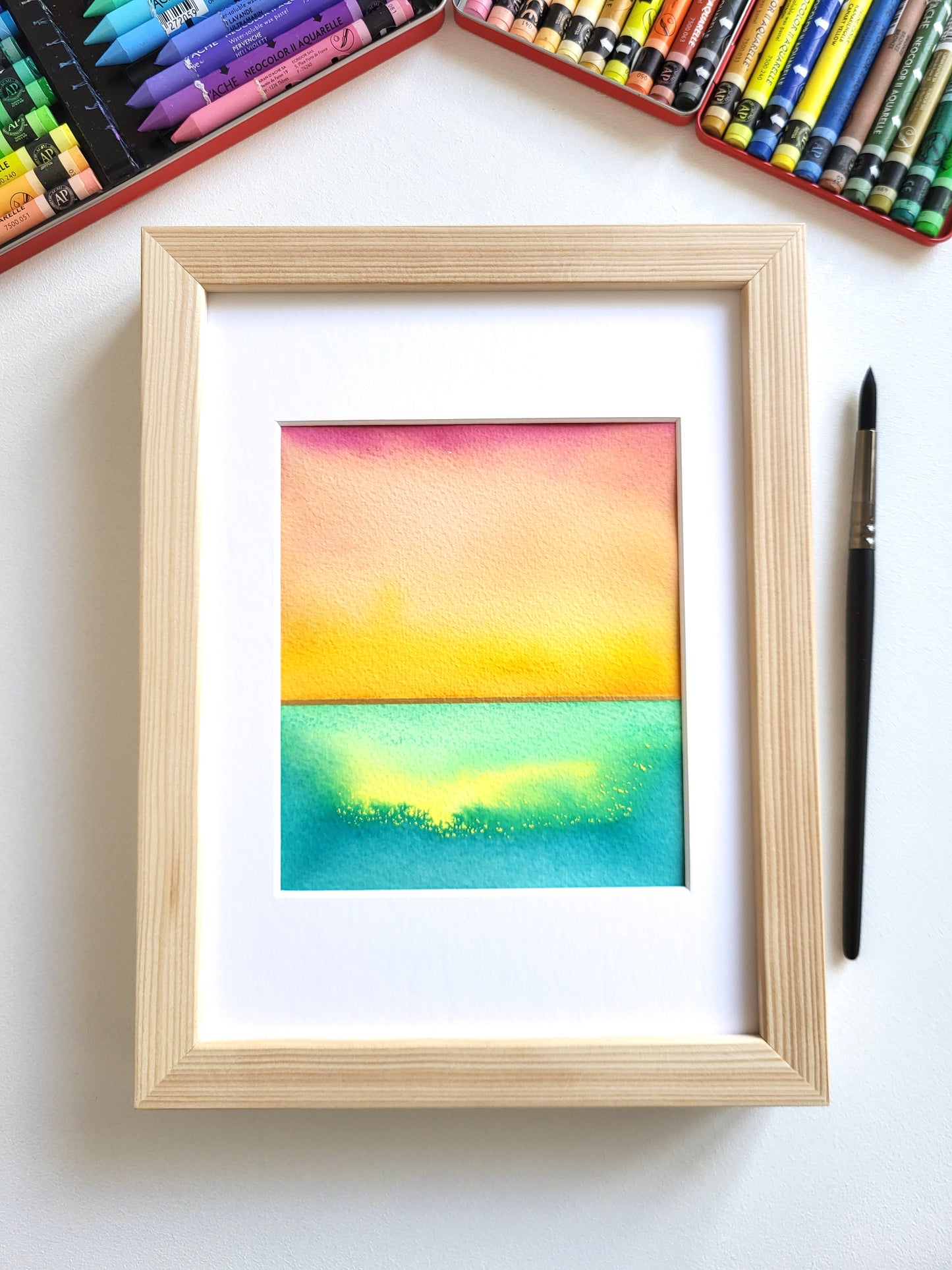 "Golden Horizon VII" - 18 x 24 cm