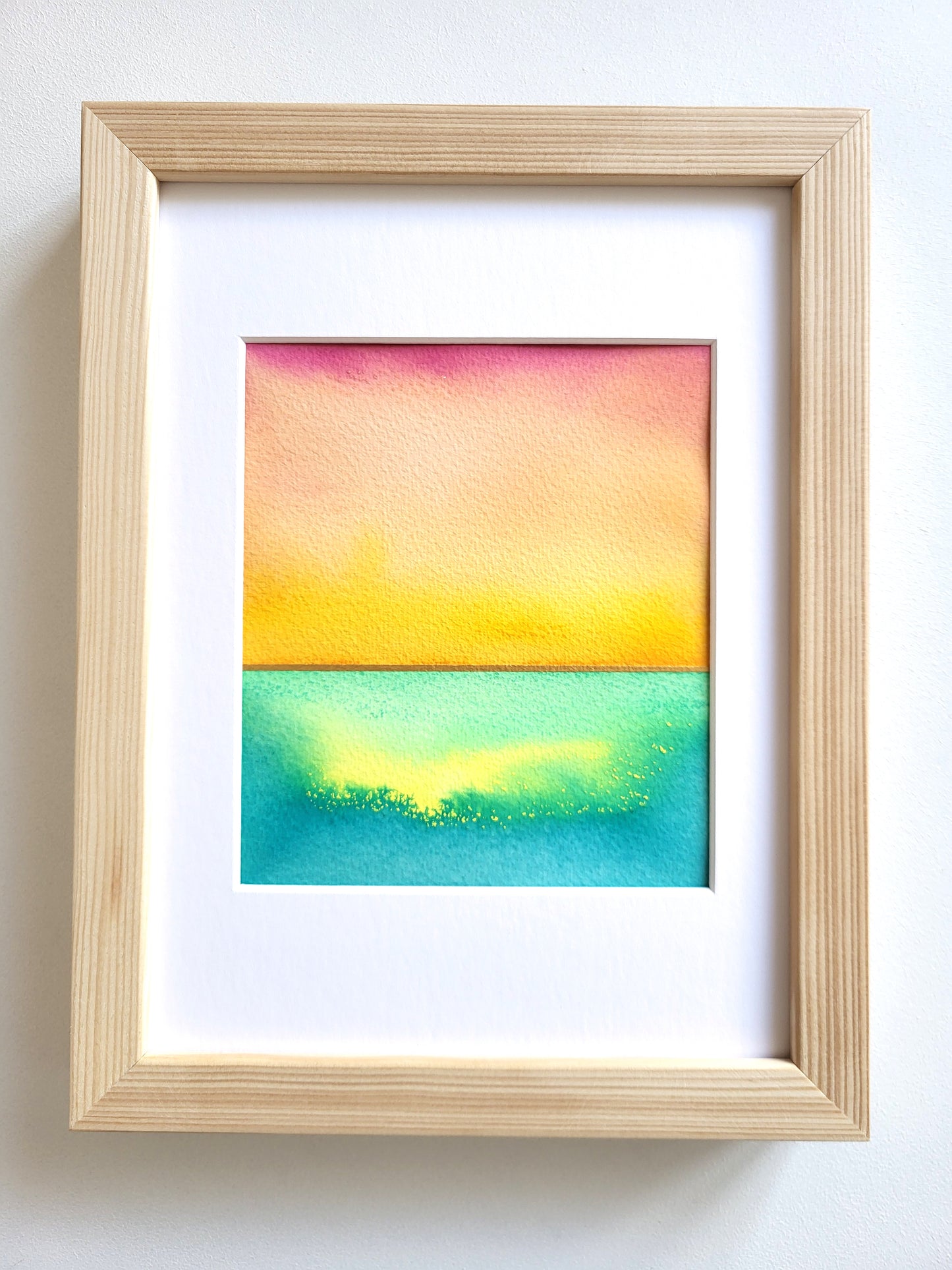 "Golden Horizon VII" - 18 x 24 cm