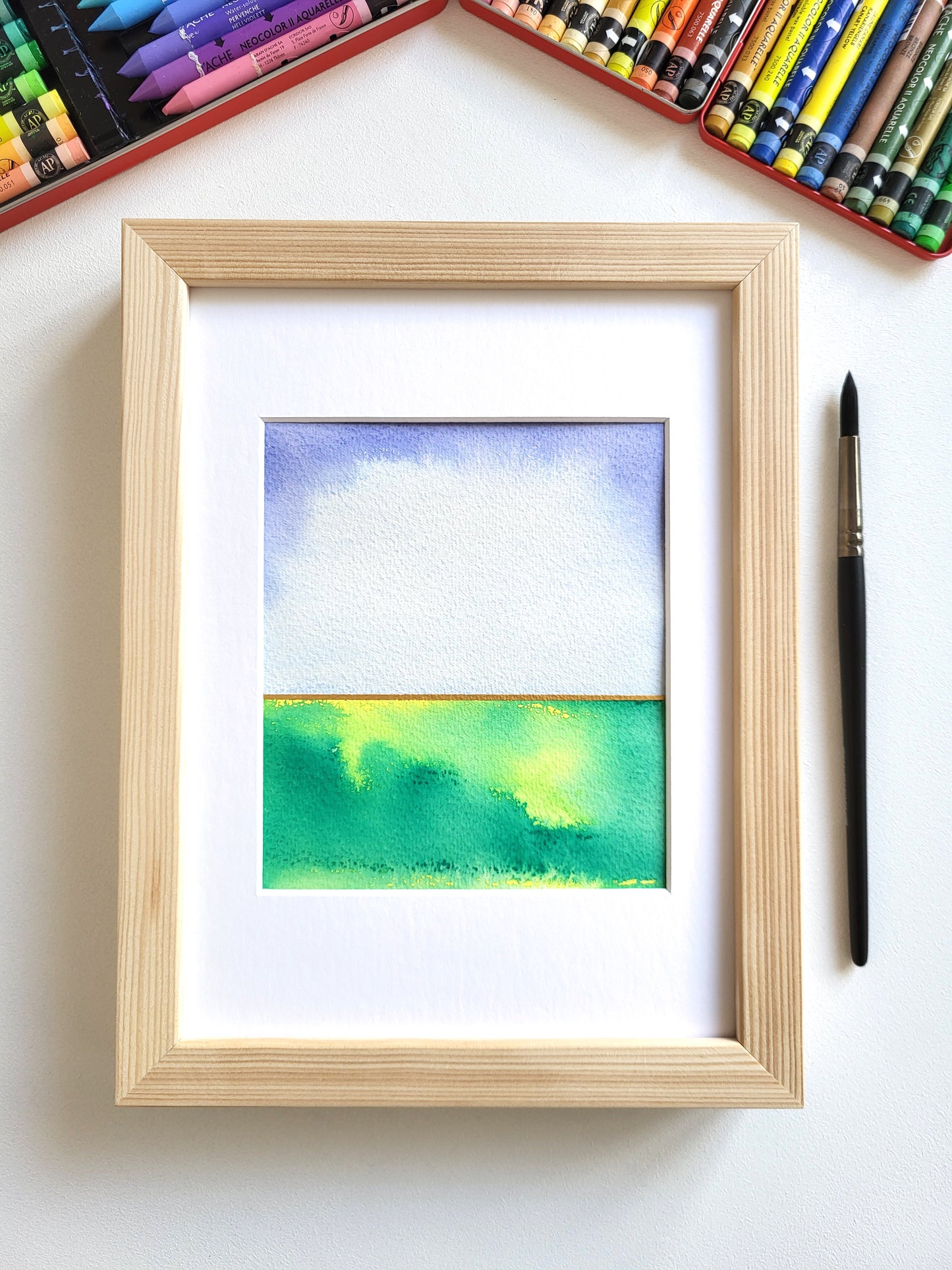 "Golden Horizon VIII" - 18 x 24 cm