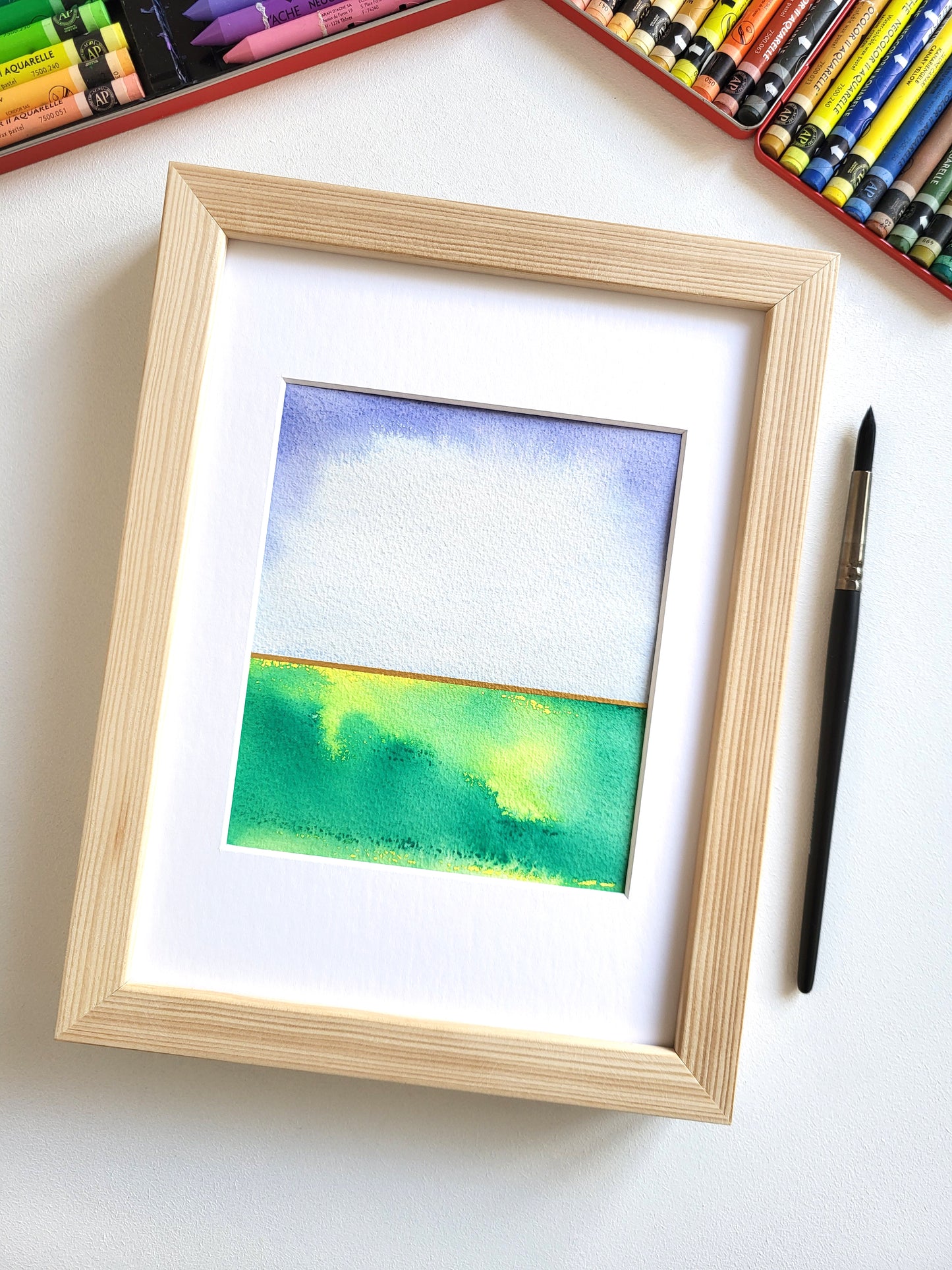 "Golden Horizon VIII" - 18 x 24 cm