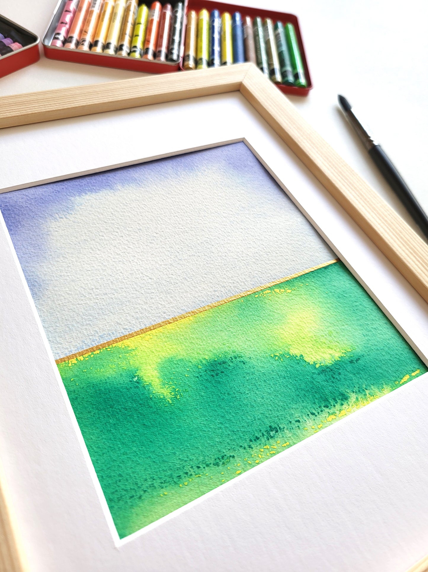 "Golden Horizon VIII" - 18 x 24 cm