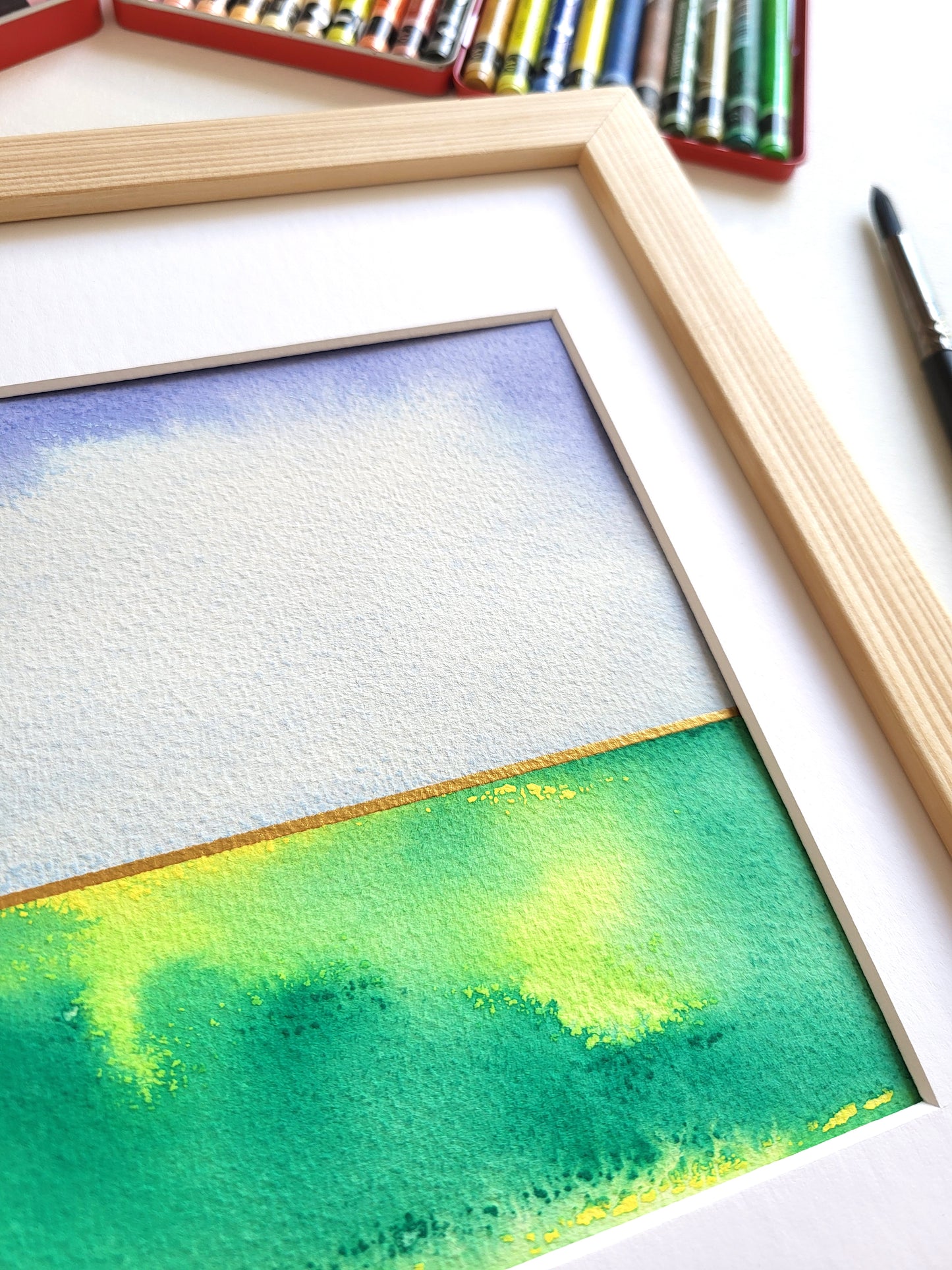 "Golden Horizon VIII" - 18 x 24 cm