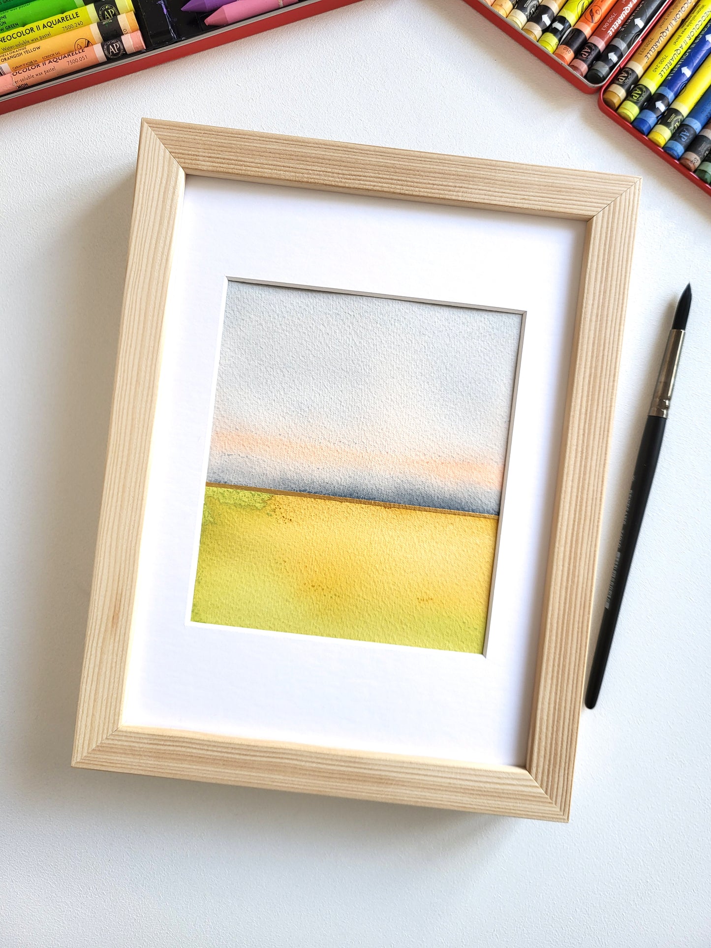 "Golden Horizon IX" - 18 x 24 cm