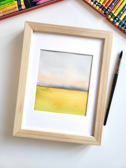 "Golden Horizon IX" - 18 x 24 cm