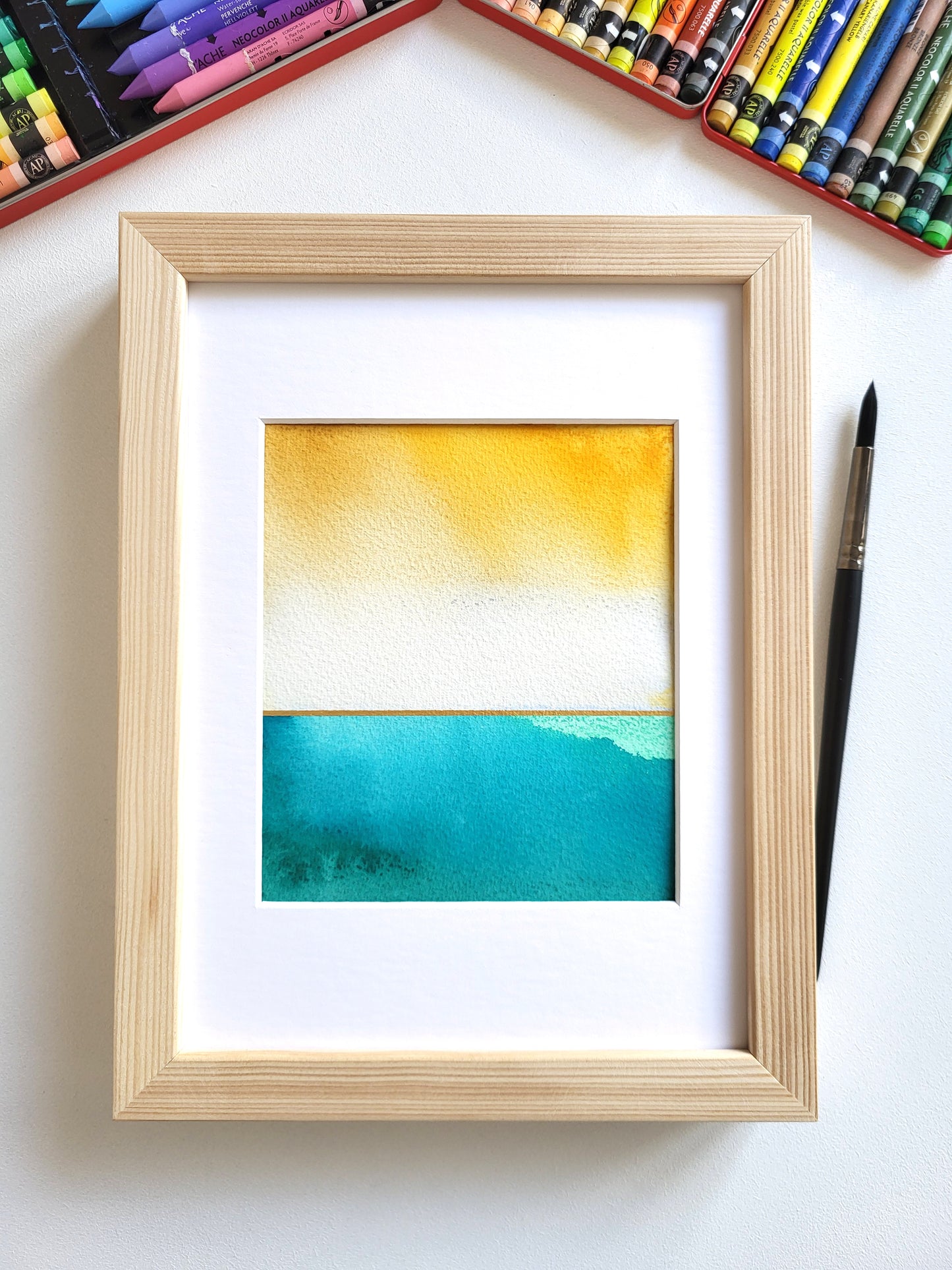 "Golden Horizon XI" - 18 x 24 cm