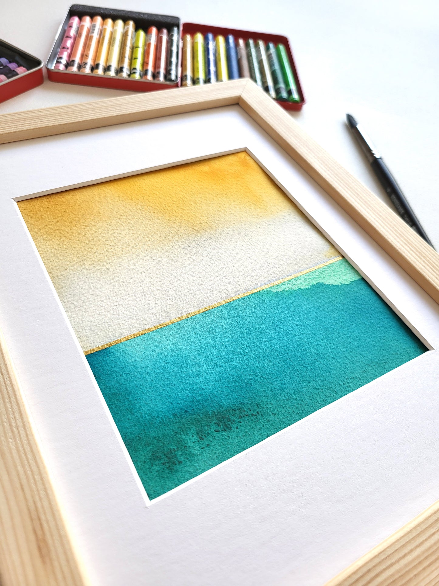 "Golden Horizon XI" - 18 x 24 cm