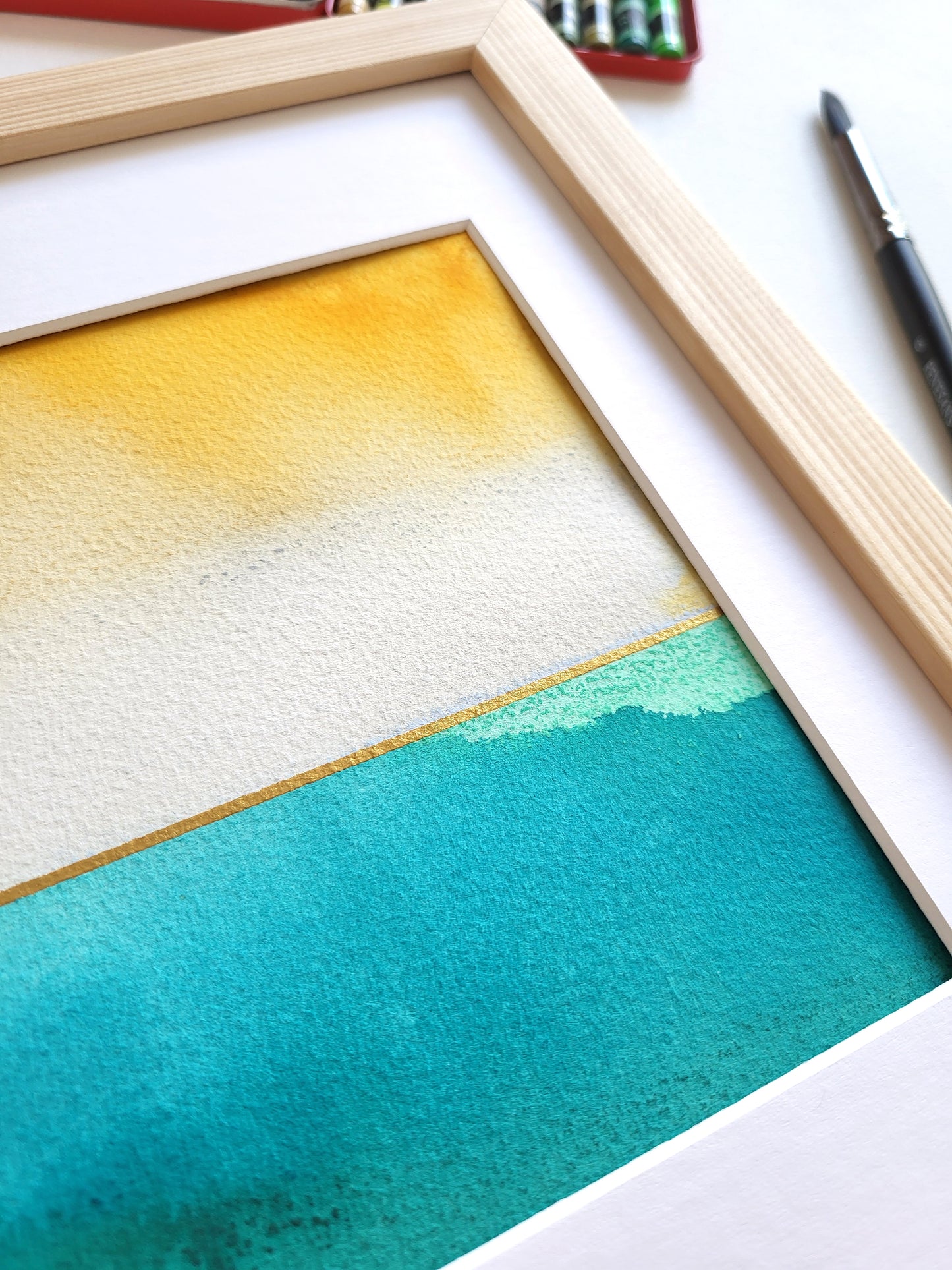 "Golden Horizon XI" - 18 x 24 cm