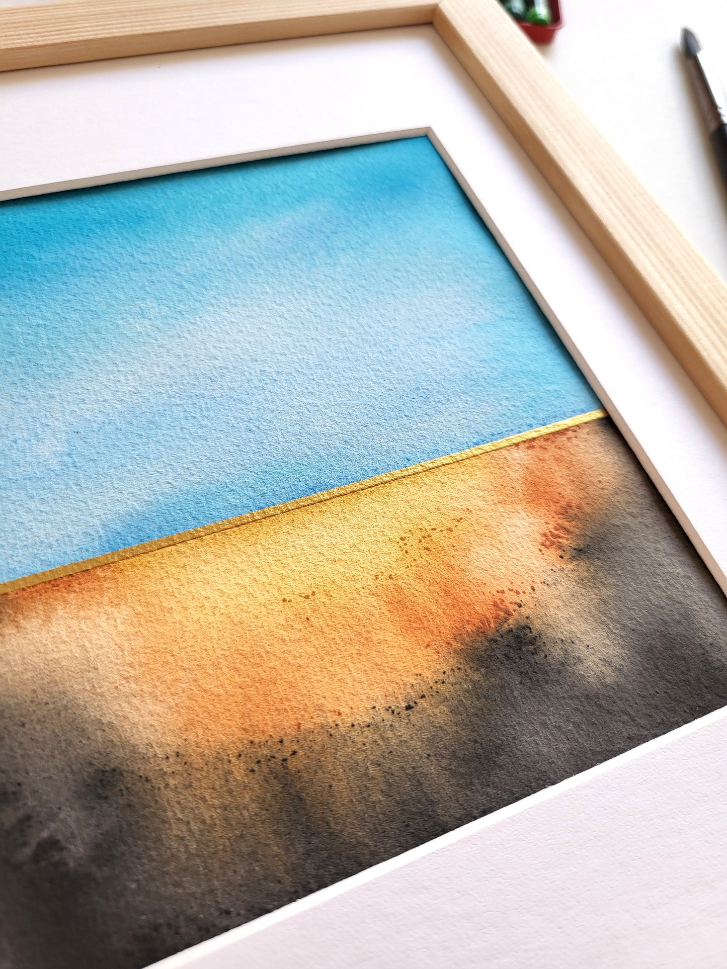 "Golden Horizon XII" - 18 x 24 cm