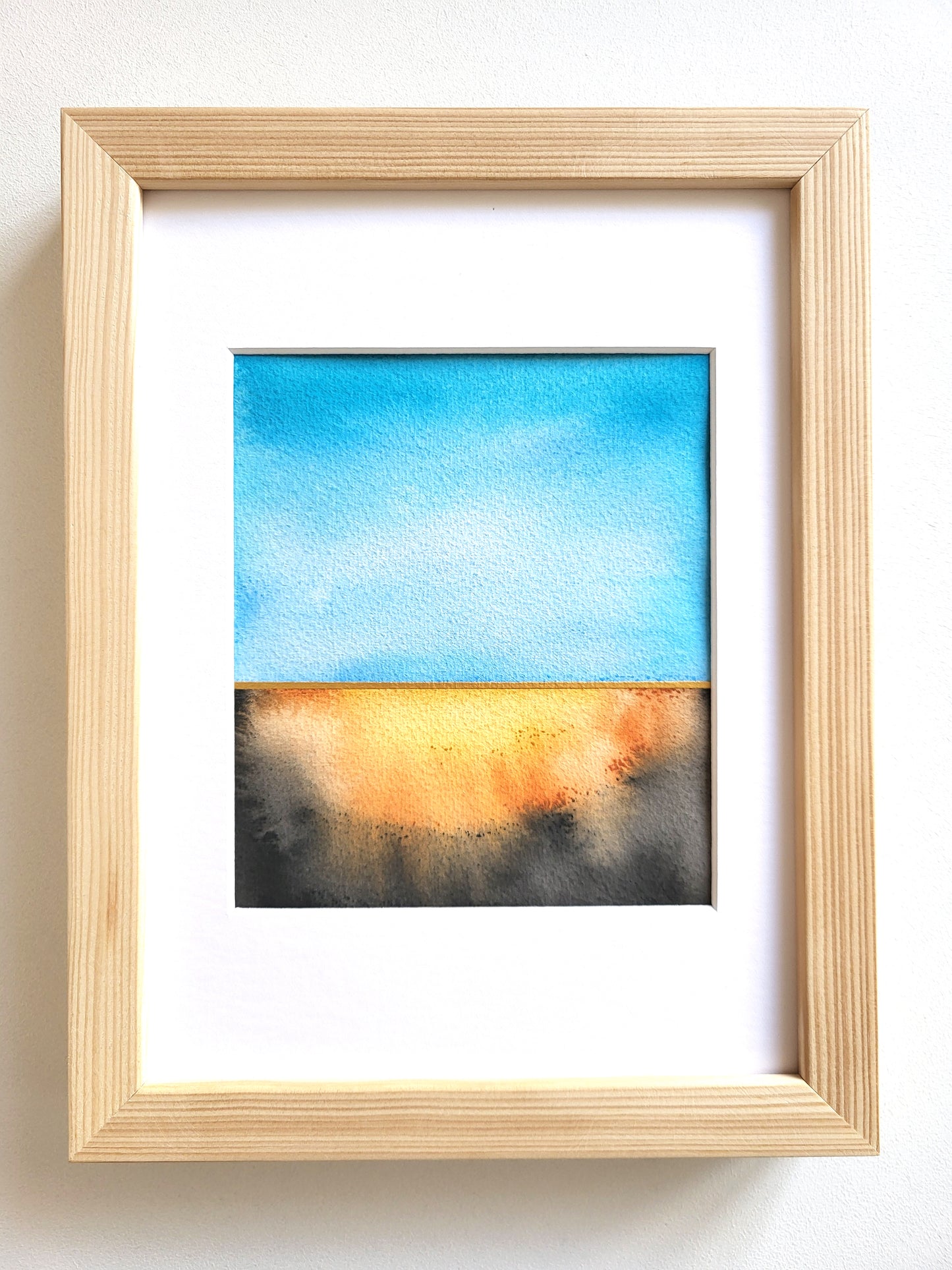 "Golden Horizon XII" - 18 x 24 cm