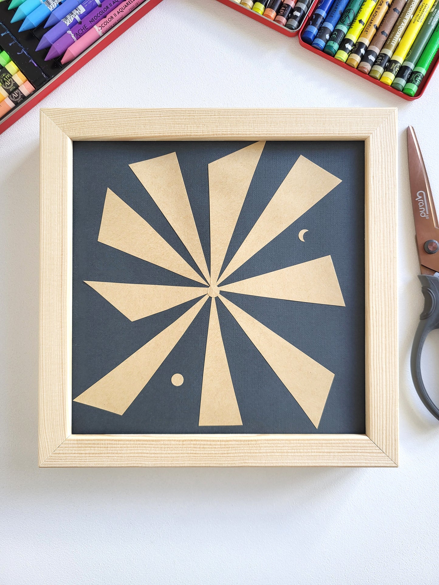 "Night Flower" - 20 x 20 cm