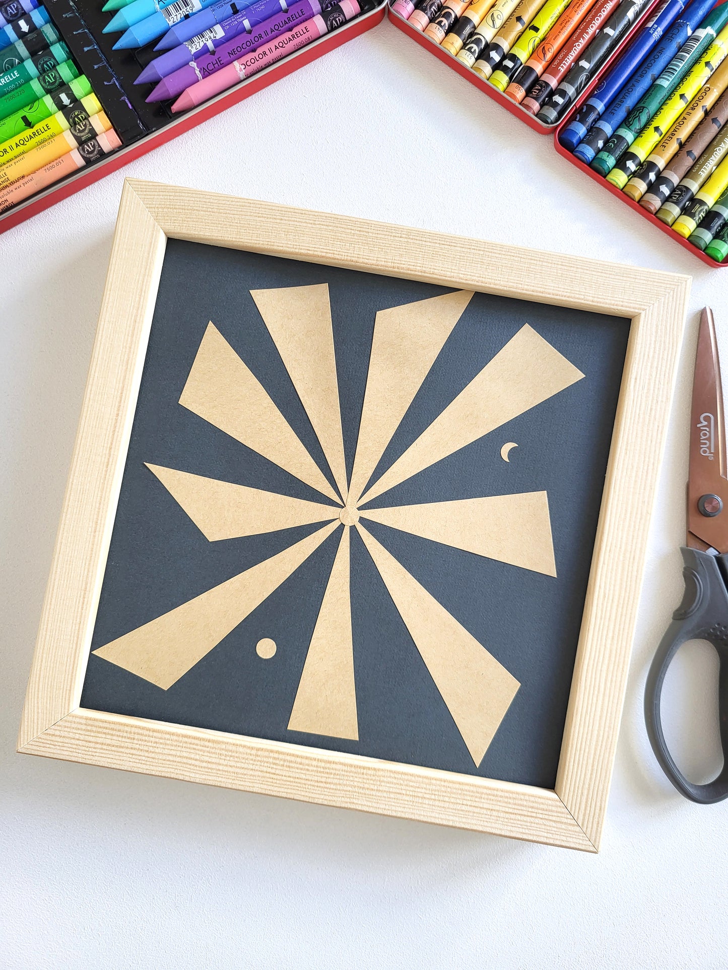 "Night Flower" - 20 x 20 cm