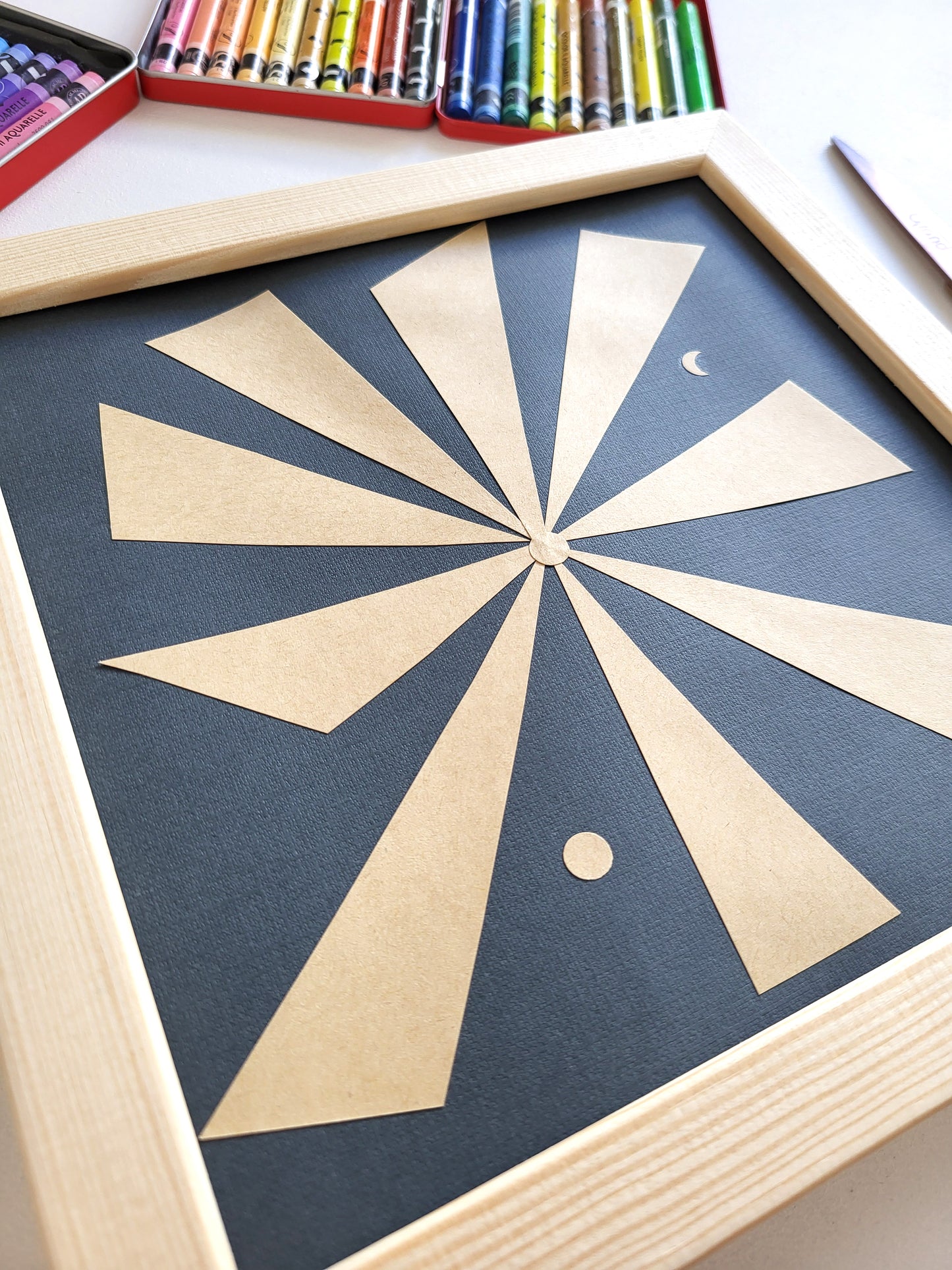 "Night Flower" - 20 x 20 cm