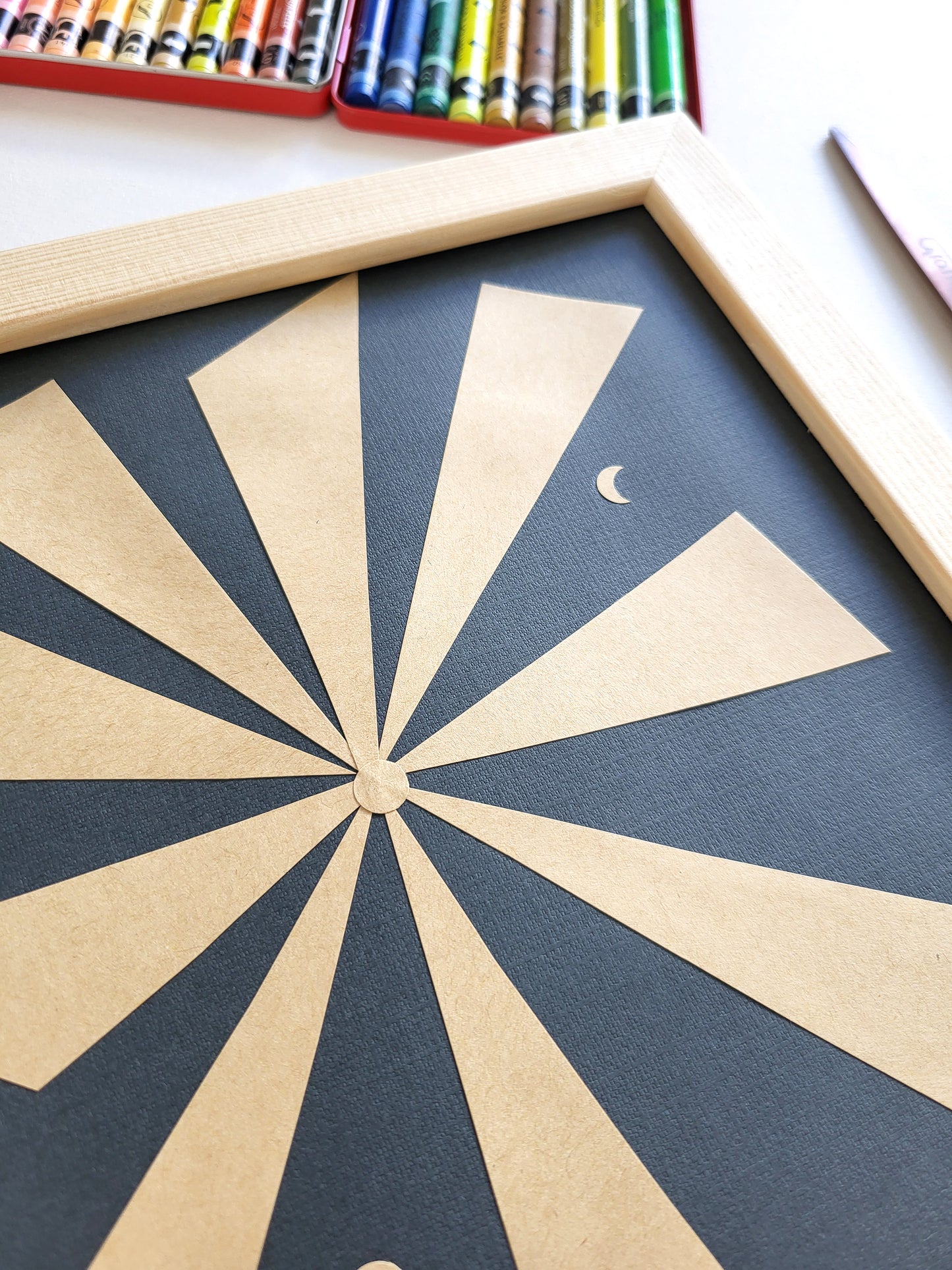 "Night Flower" - 20 x 20 cm