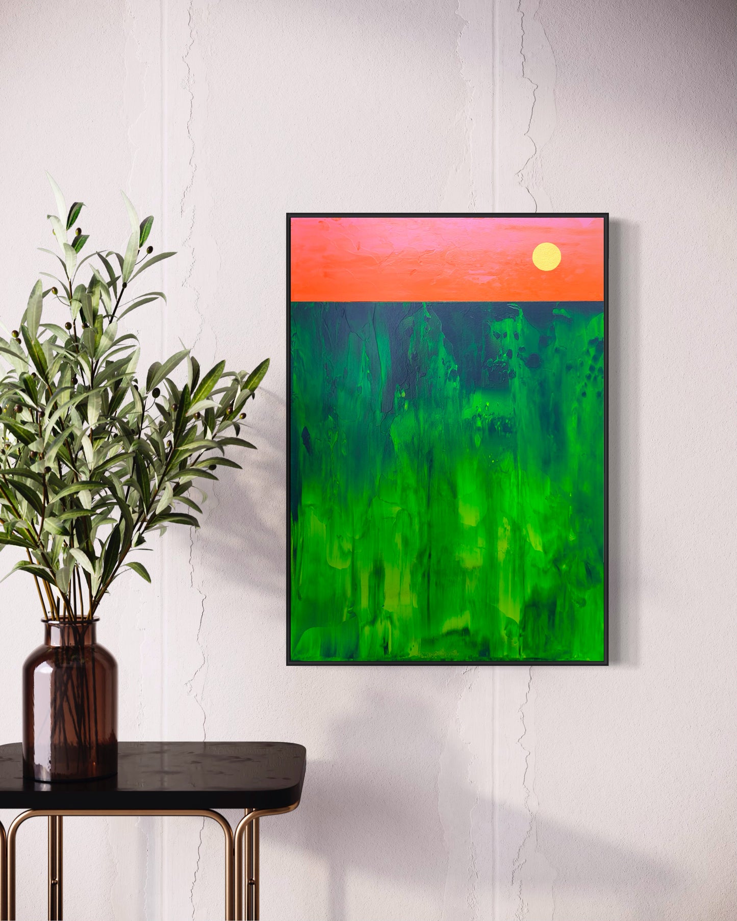 "Above The Evergreen Forest" - 29,7 x 42 cm ( A3 )