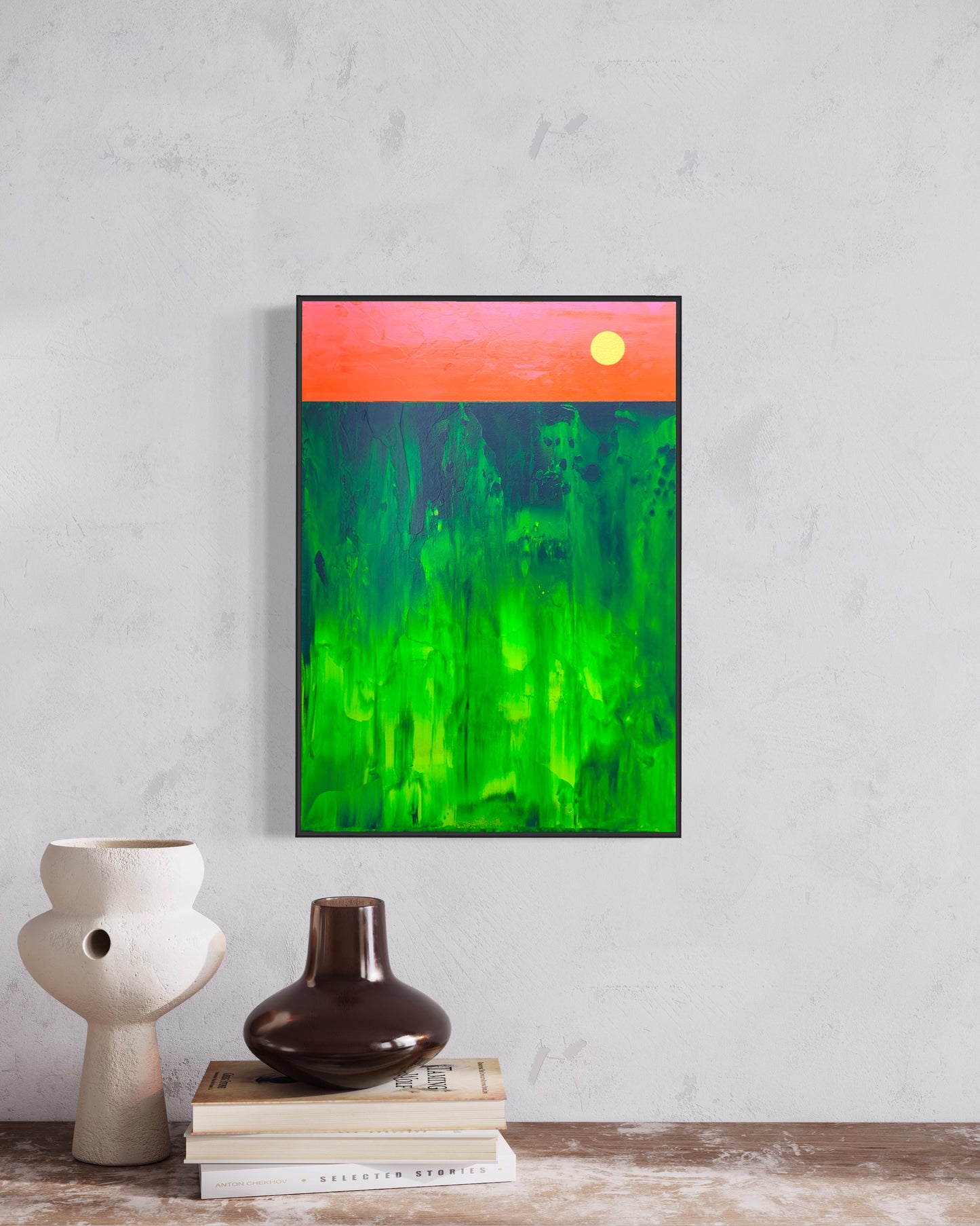 "Above The Evergreen Forest" - 29,7 x 42 cm ( A3 )