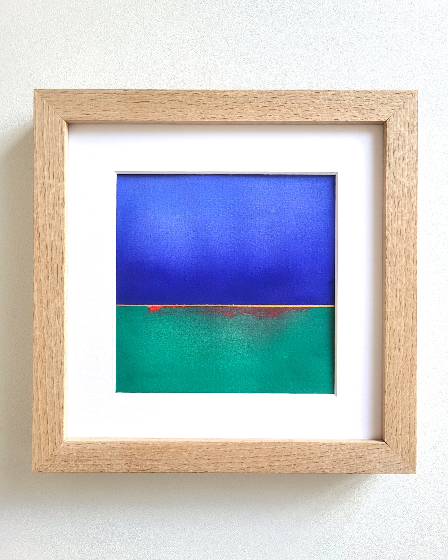 "Golden Horizon LXX" - 20 x 20 cm