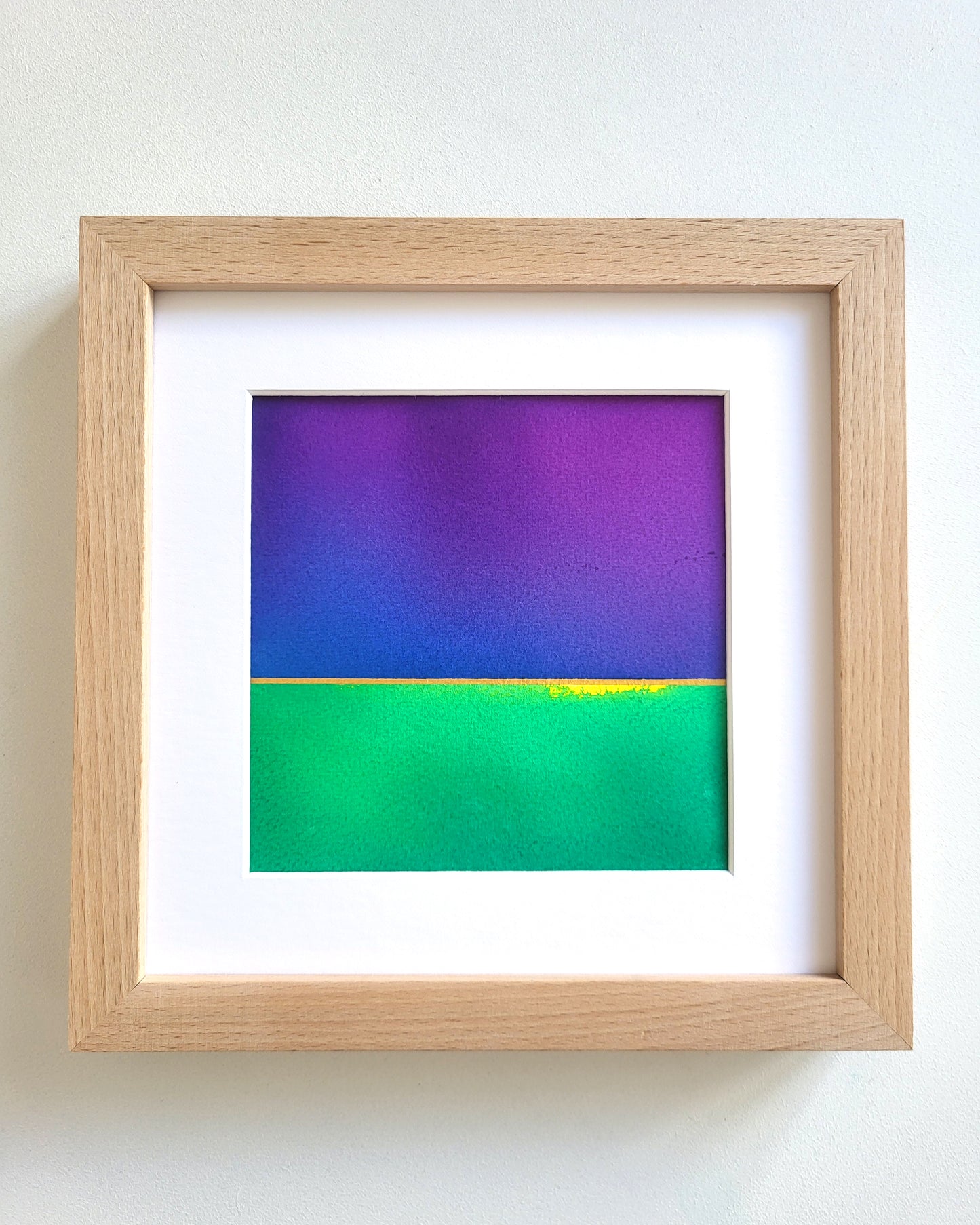 "Golden Horizon LXXV" - 20 x 20 cm