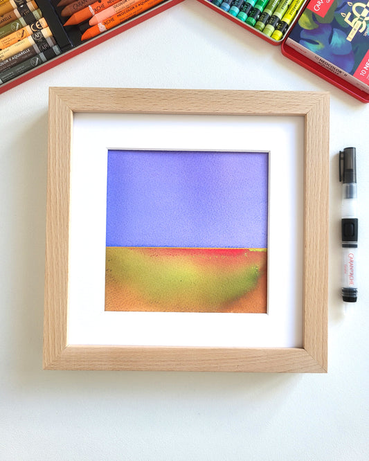 "Golden Horizon LXXIX" - 20 x 20 cm