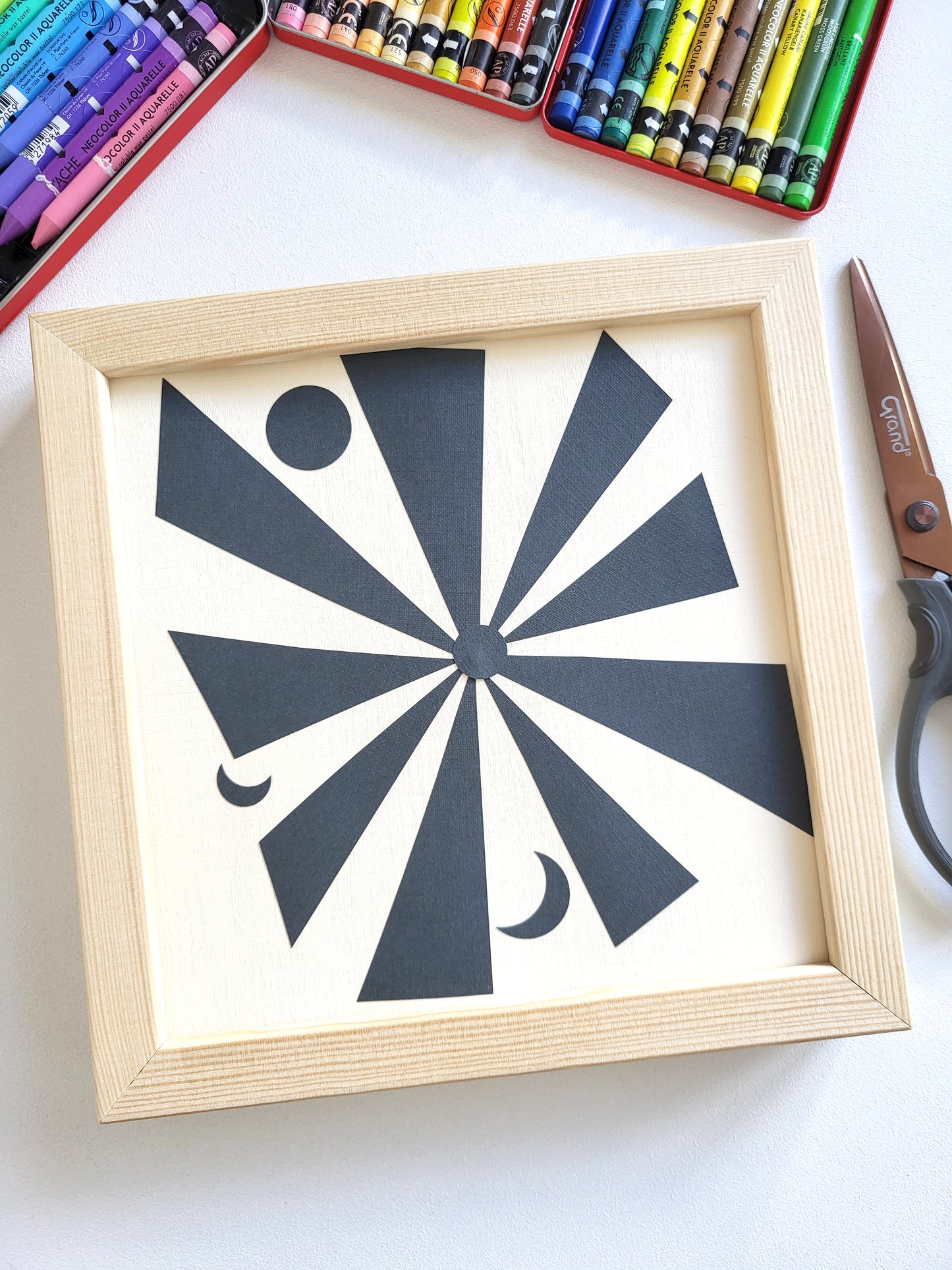 "Daylight Flower" - 20 x 20 cm