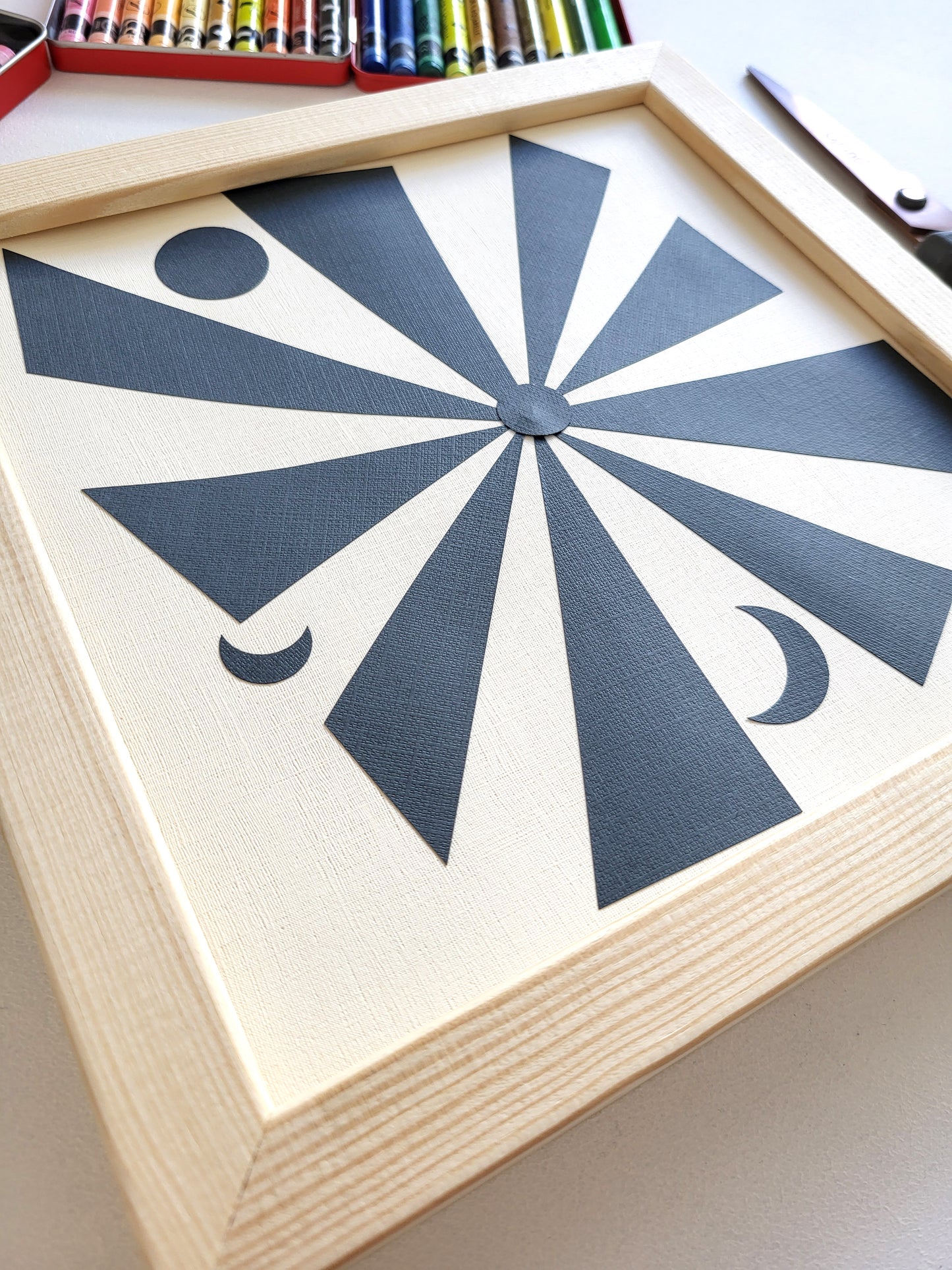 "Daylight Flower" - 20 x 20 cm