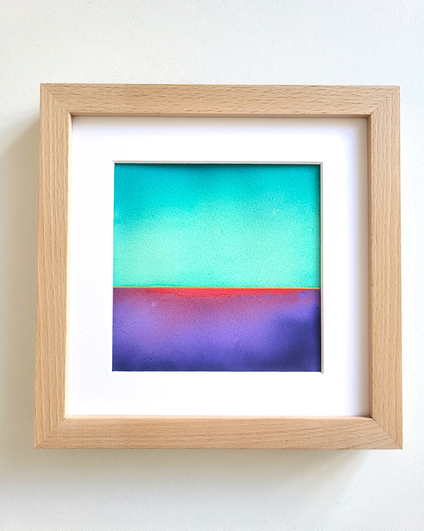 "Golden Horizon LXXX" - 20 x 20 cm