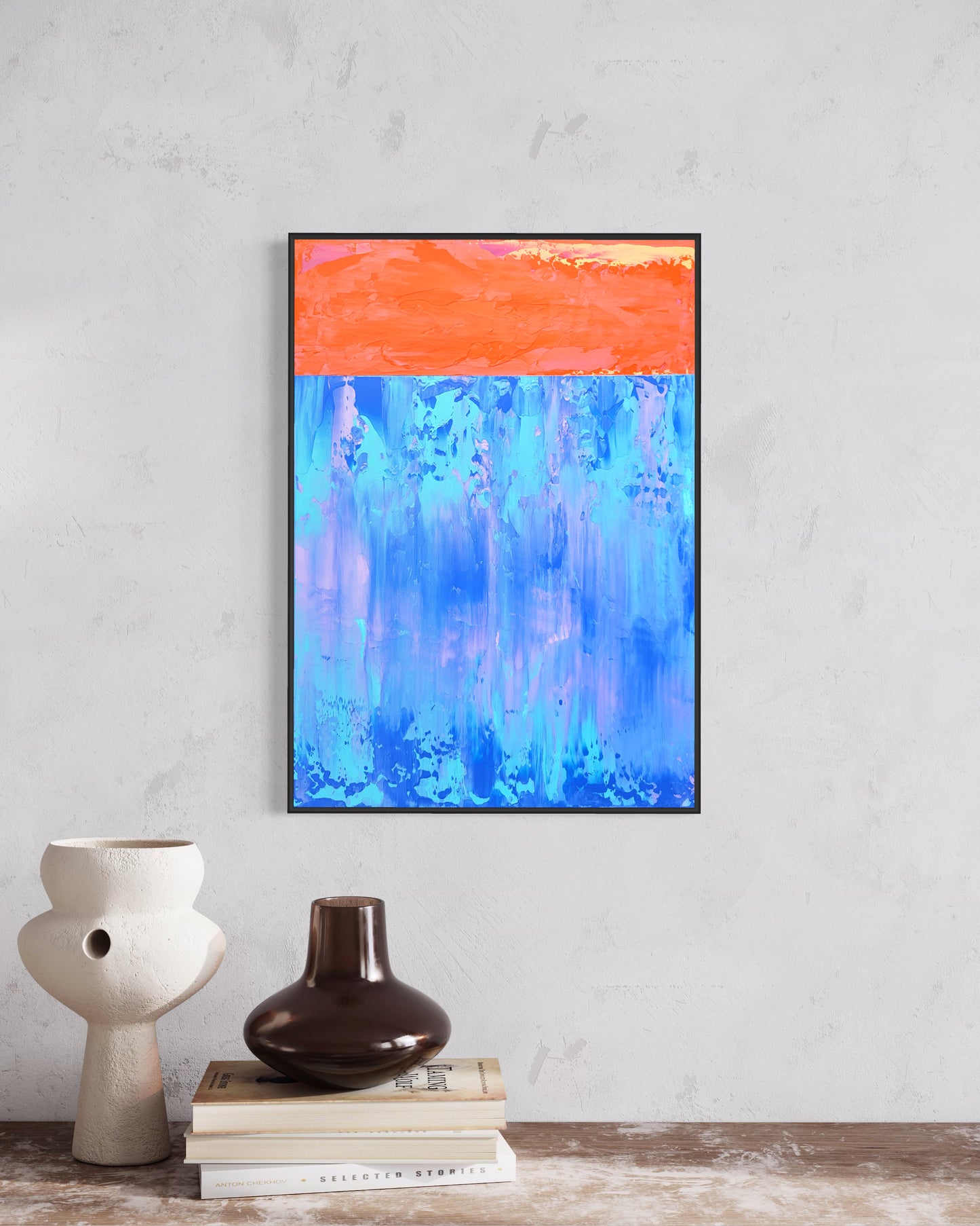 "Lake At Dawn" - 29,7 x 42 cm ( A3 )