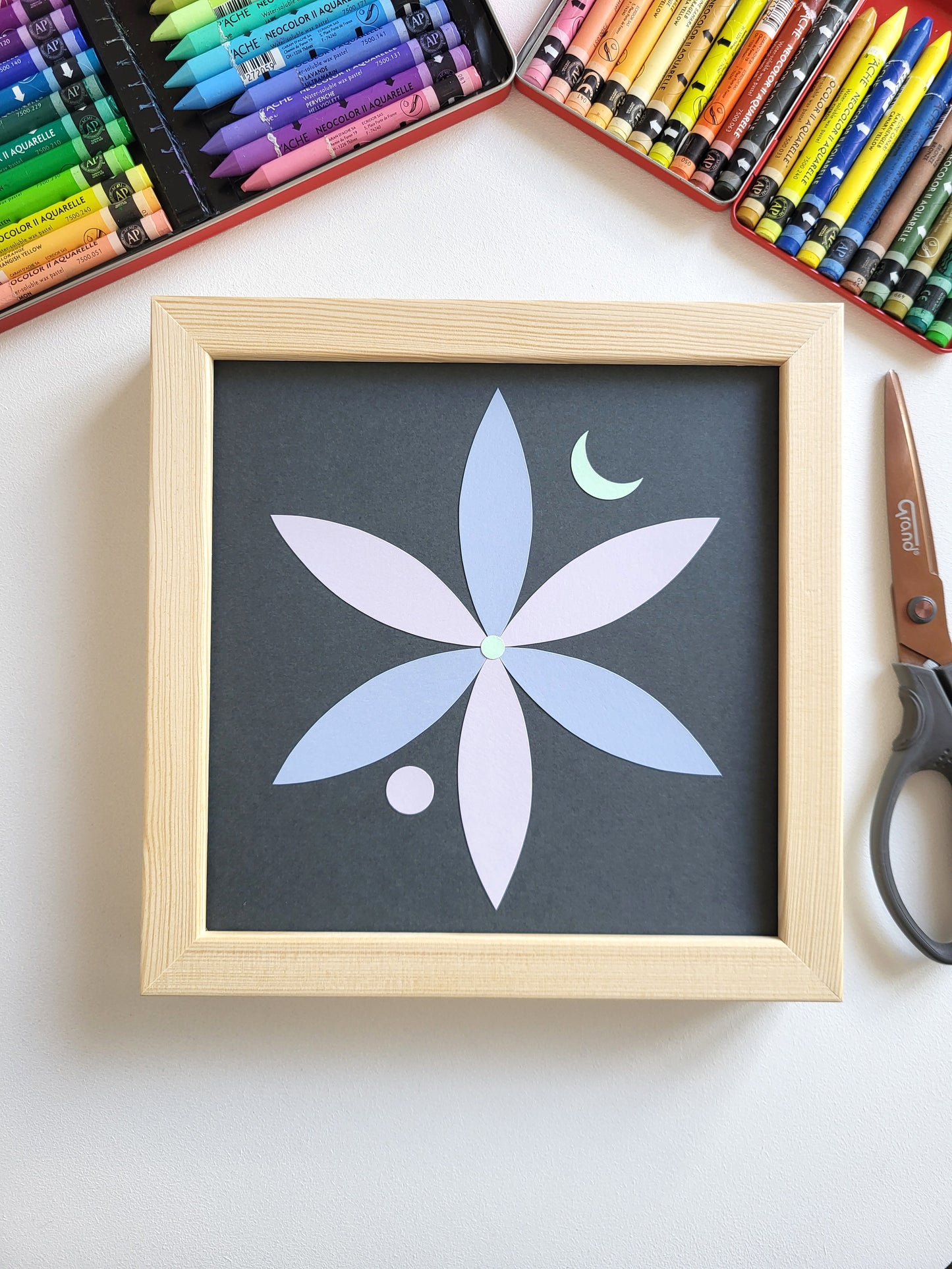 "Scilla Siberica" - 20 x 20 cm