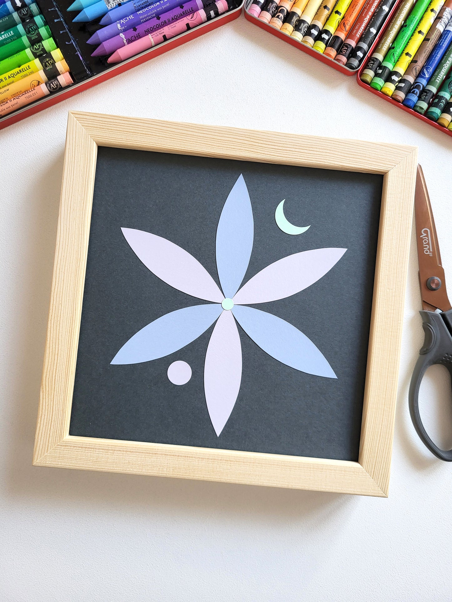 "Scilla Siberica" - 20 x 20 cm