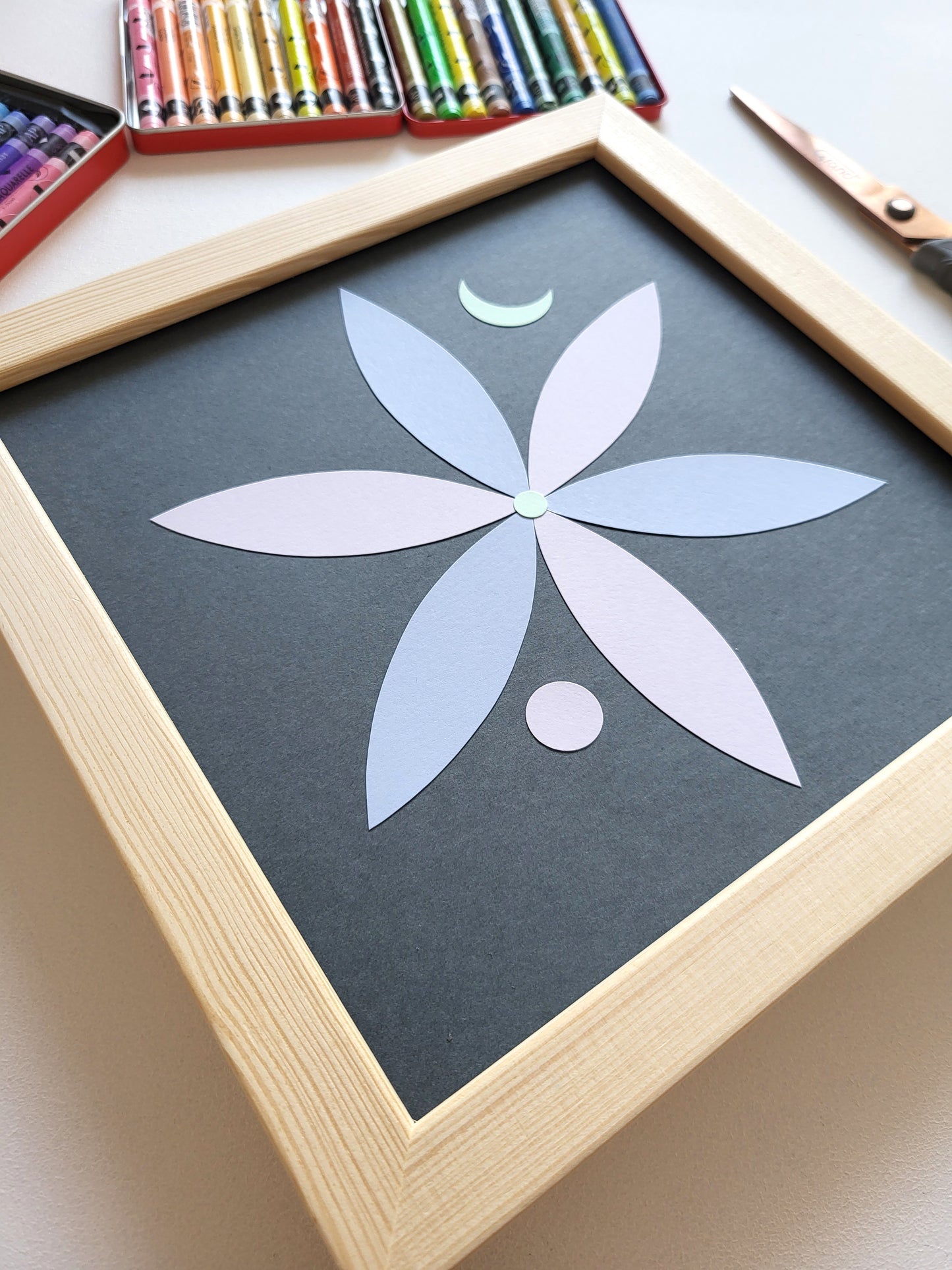 "Scilla Siberica" - 20 x 20 cm